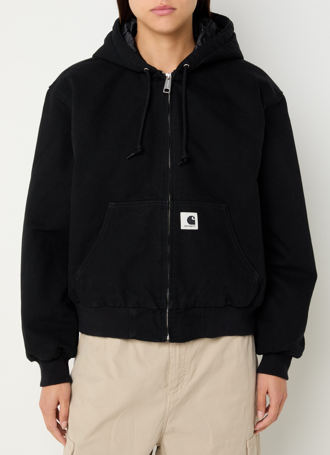 Carhartt WIP OG Active jack met steekzakken - detail 4 zwart