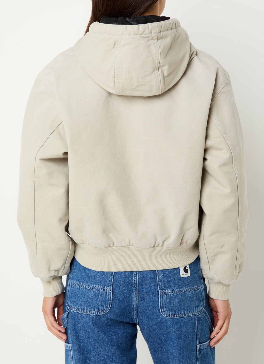 Carhartt WIP OG Active jack met steekzakken - achterkant gebroken wit