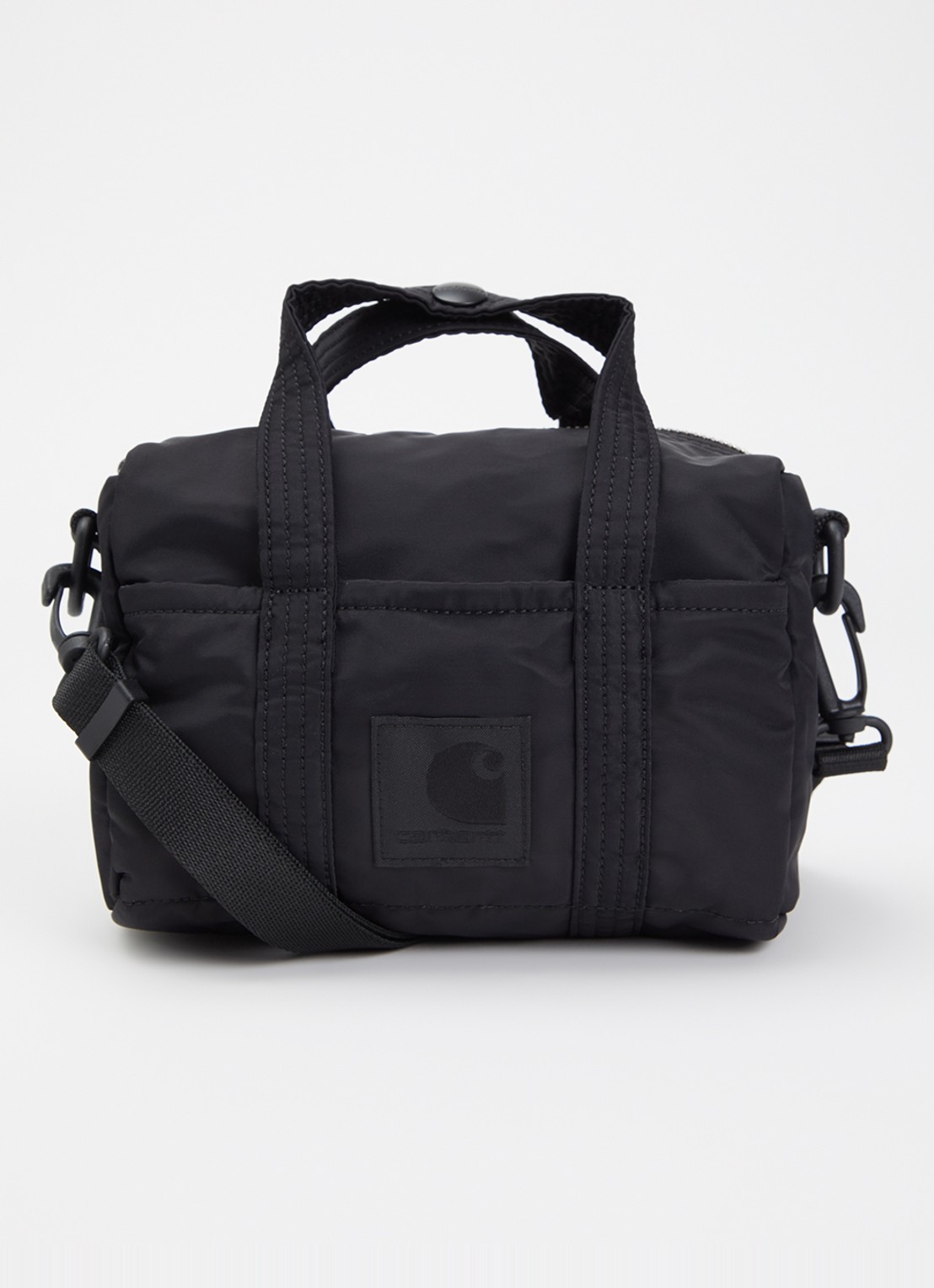 Carhartt WIP Otis handtas met afneembare schouderriem  - voorkant zwart