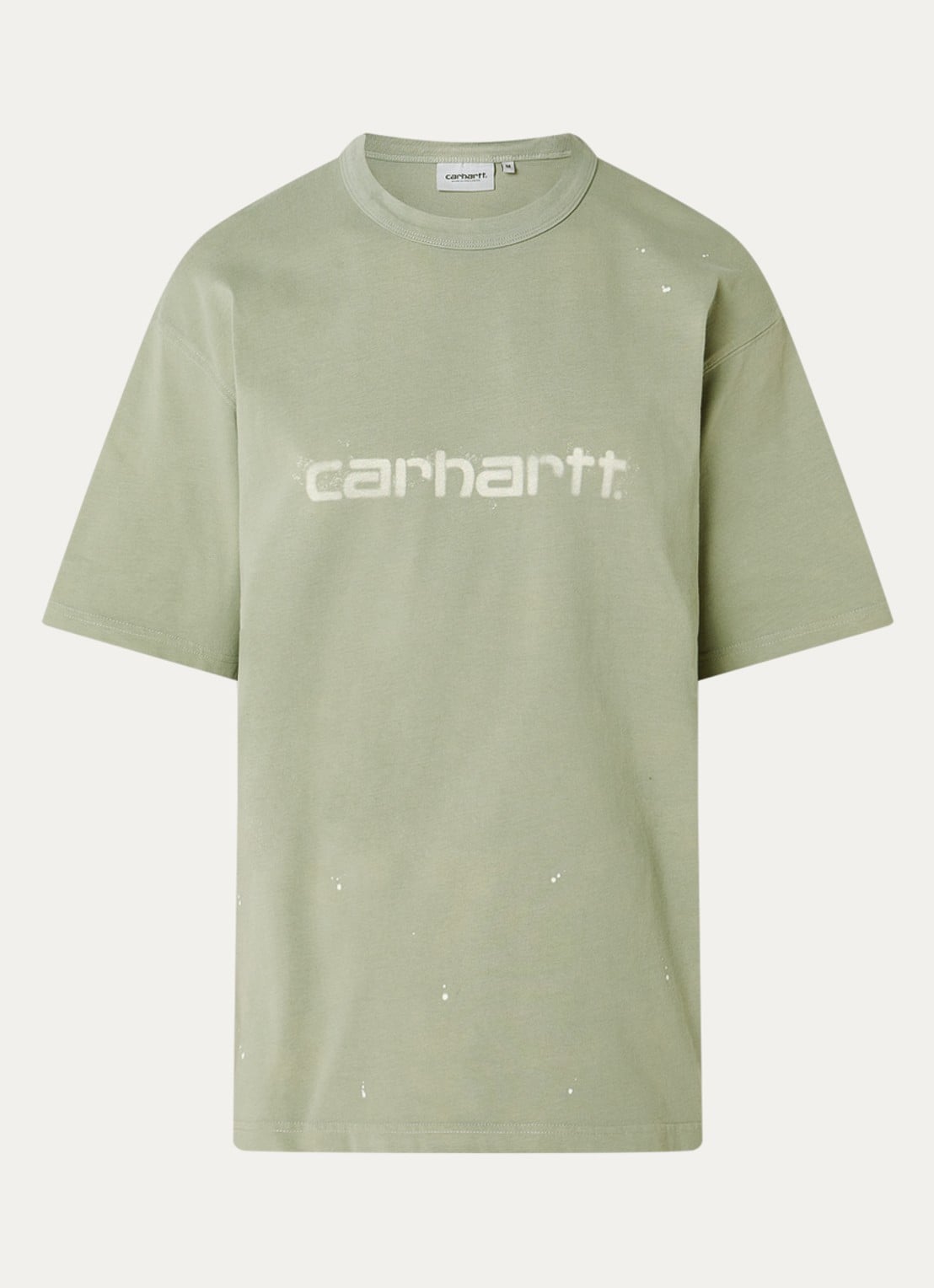 Carhartt WIP Painter T-shirt met logo - voorkant 2 groen
