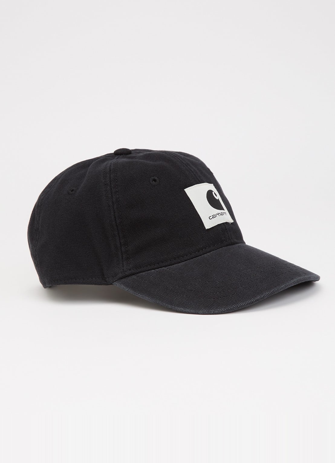 Carhartt WIP Pet met logo - voorkant 2 zwart