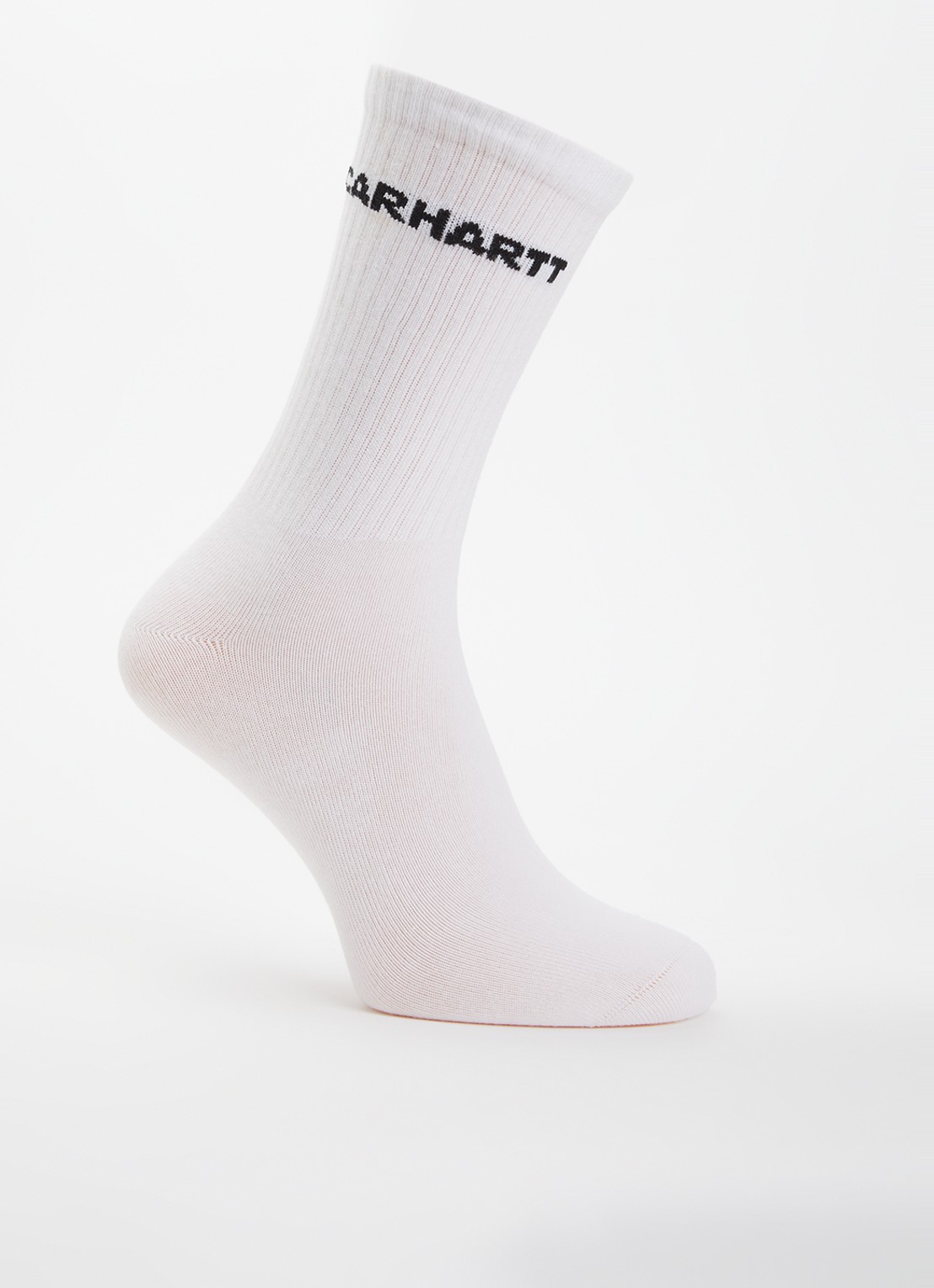 Carhartt WIP Sokken met logo - voorkant wit