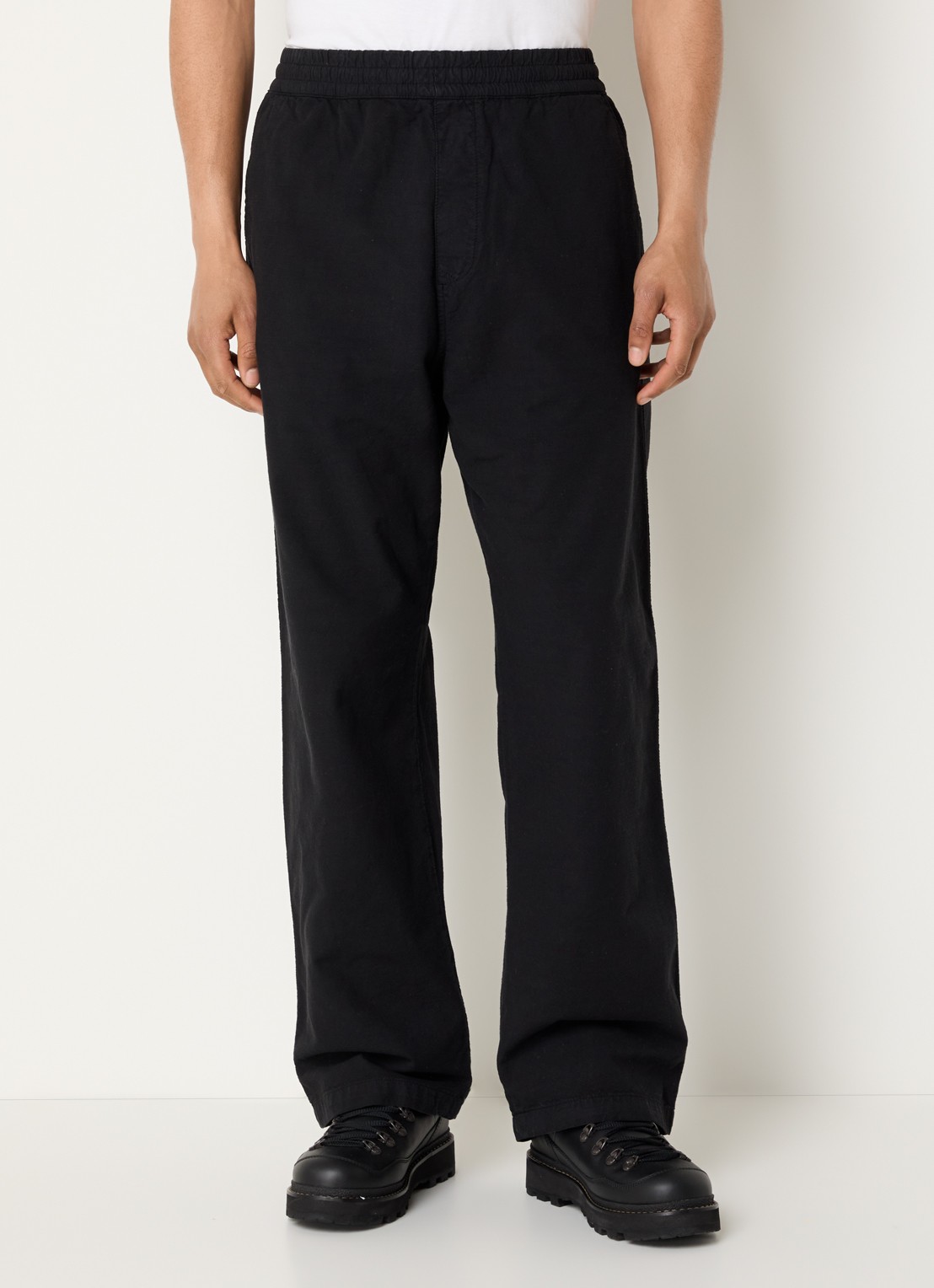 Carhartt WIP Walton straight fit jeans met gekleurde wassing - detail 2 zwart