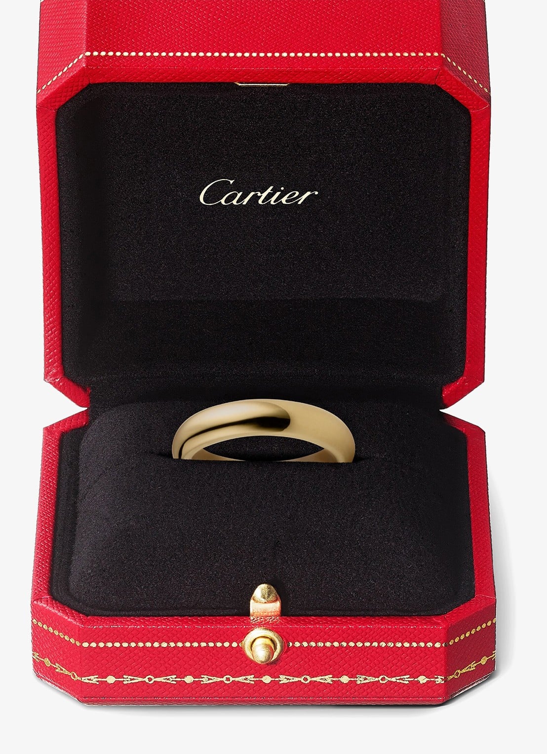 Cartier 1895 trouwring van 18 karaat geelgoud CRB4031300 - detail 5 geelgoud