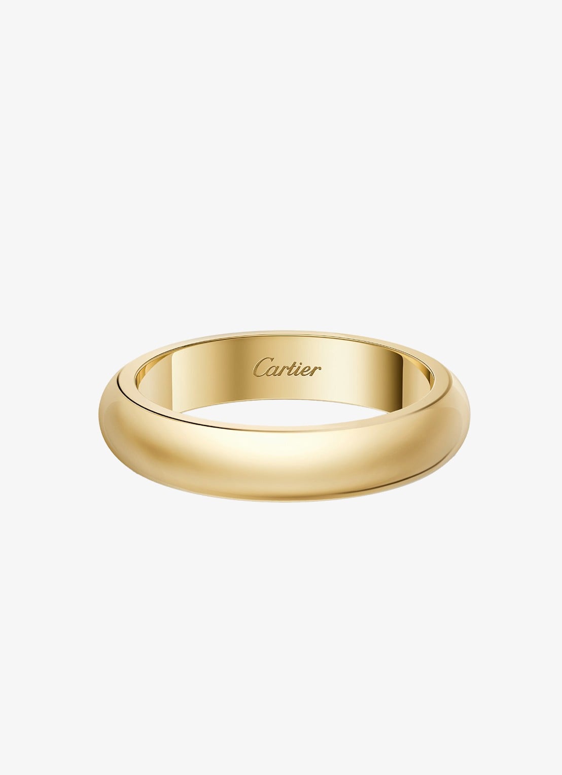 Cartier 1895 trouwring van 18 karaat geelgoud CRB4031300 - voorkant 10 geelgoud