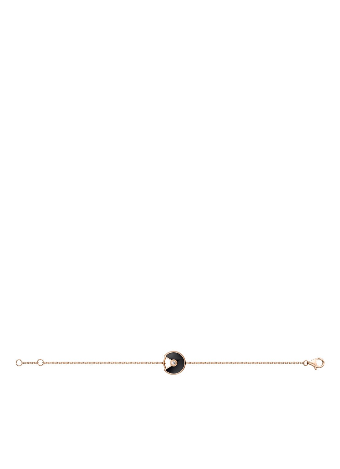 Cartier Amulette de Cartier XS armband van 18 karaat roségoud met diamant CRB6044100 - voorkant 3 roségoud