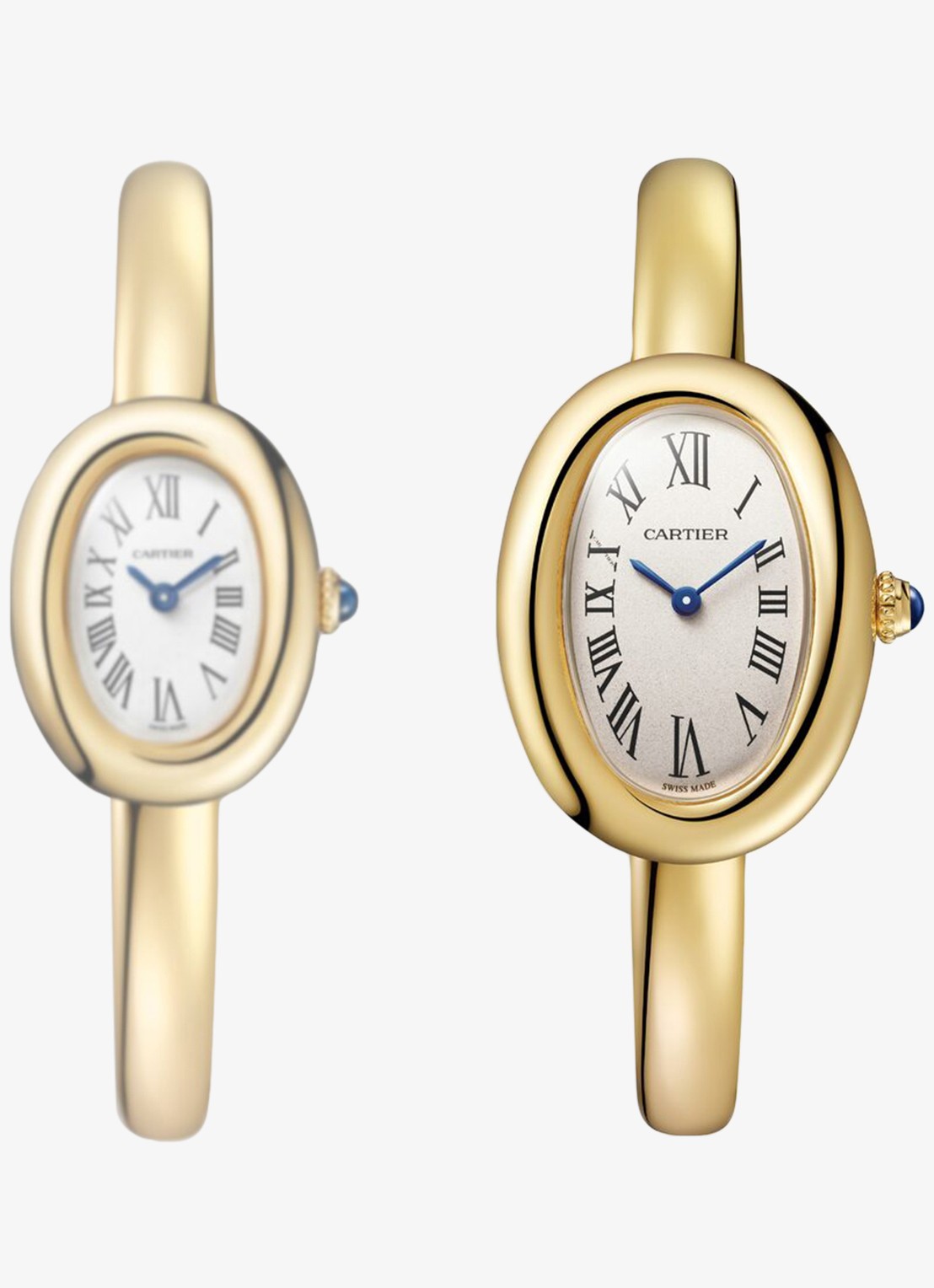 Cartier Baignoire horloge van 18 karaat geelgoud, maat 15 CRWGBA0024 - detail 2 geelgoud