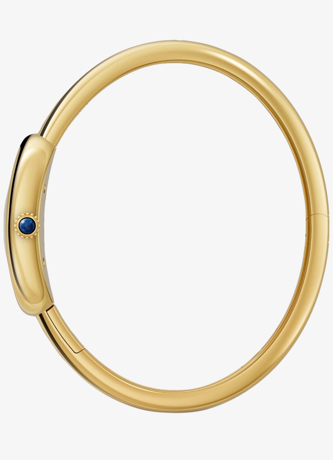 Cartier Baignoire small horloge van 18 karaat geelgoud, maat 16 CRWGBA0025 - detail geelgoud