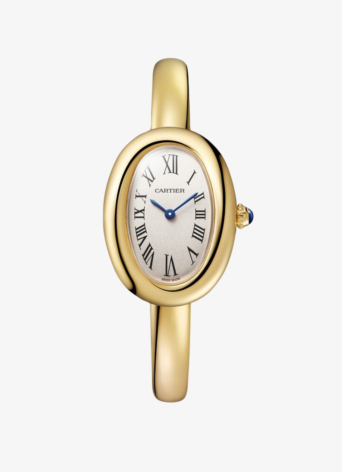 Cartier Baignoire small horloge van 18 karaat geelgoud, maat 16 CRWGBA0025 - voorkant 5 geelgoud