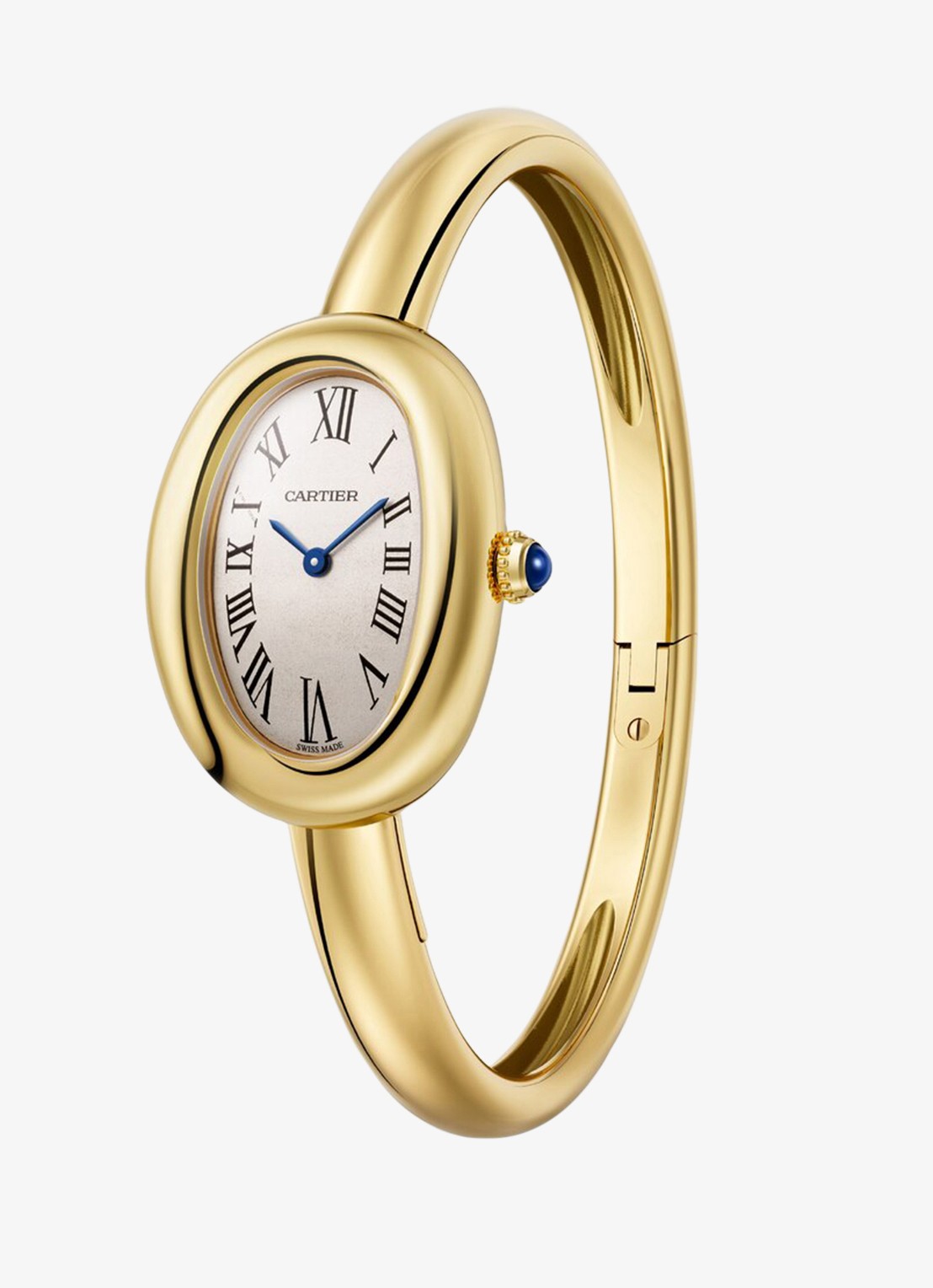 Cartier Baignoire small horloge van 18 karaat geelgoud, maat 16 CRWGBA0025 - voorkant 6 geelgoud