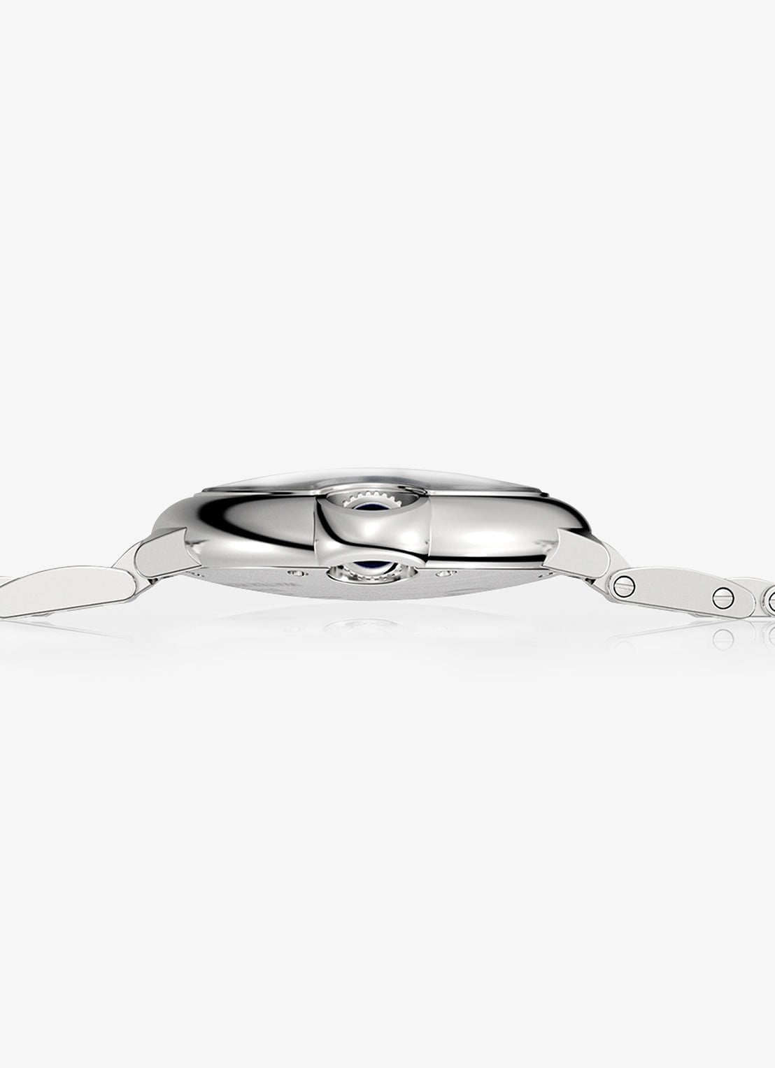 Cartier Ballon Bleu de Cartier horloge, 33 mm, met 0,05 ct diamant CRW4BB0021 - detail 4 zilver