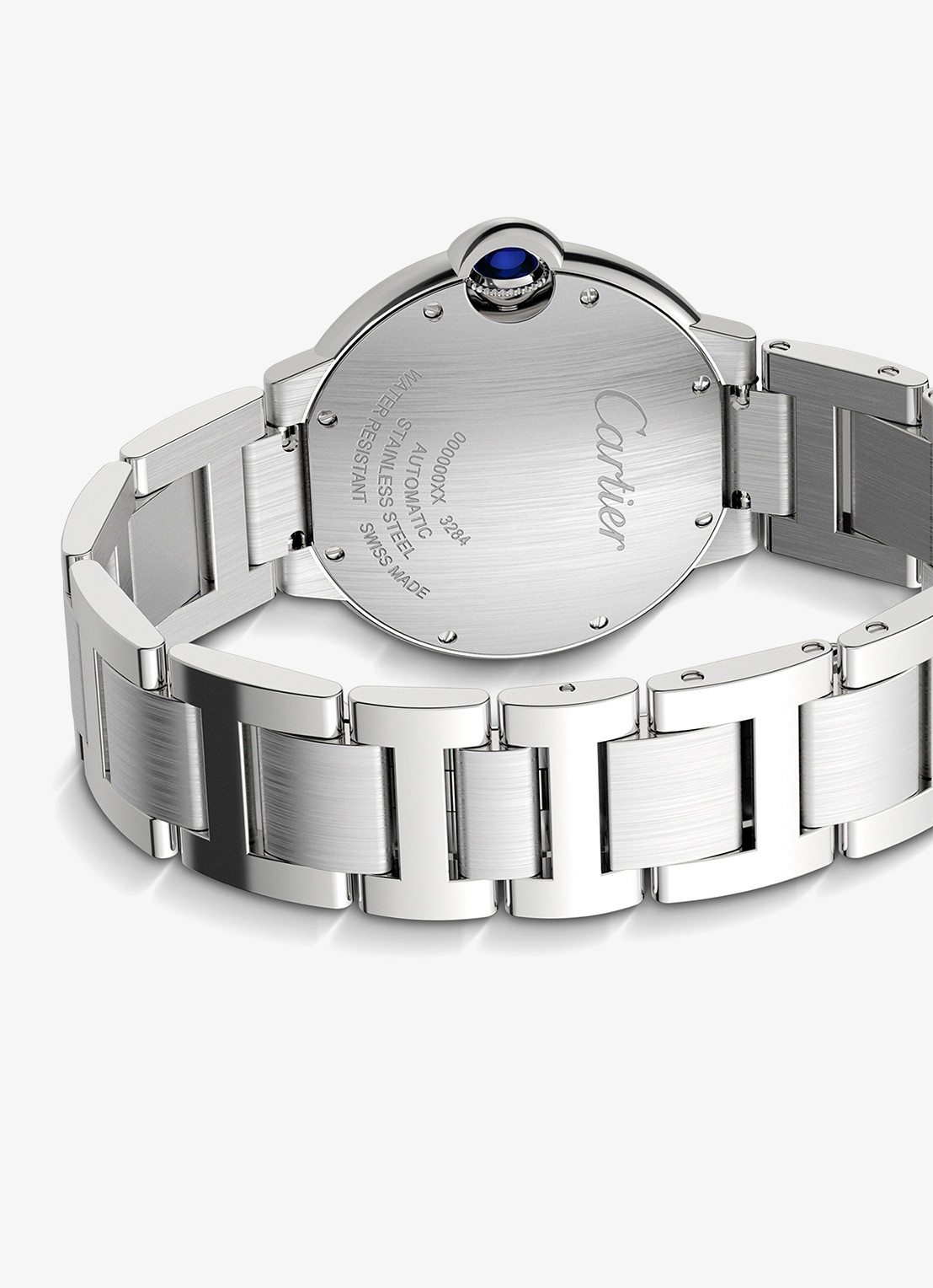 Cartier Ballon Bleu de Cartier horloge CRW4BB0024 - detail 4 zilver