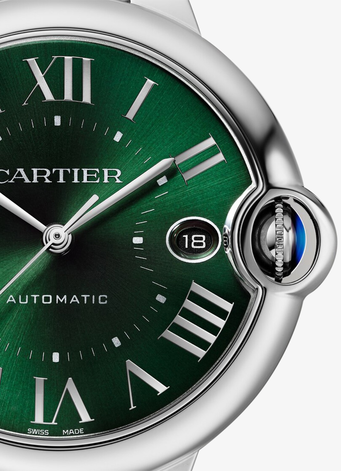 Cartier Ballon Bleu de Cartier horloge CRWSBB0071 - detail 4 zilver