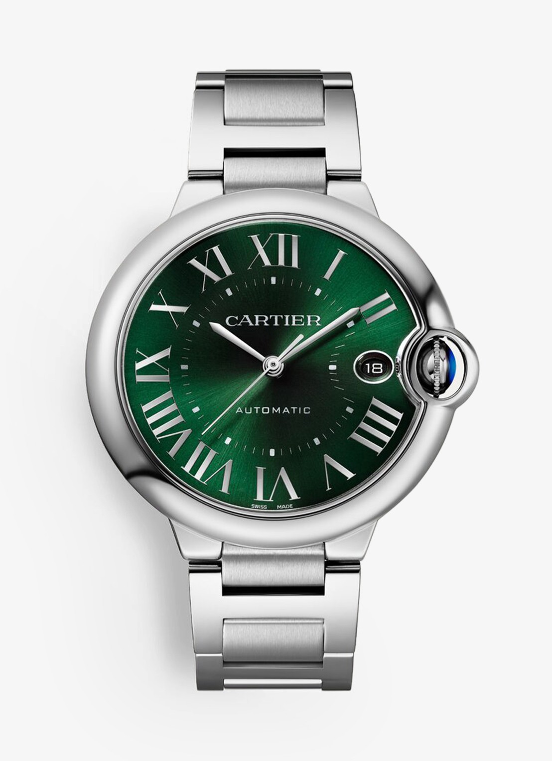 Cartier Ballon Bleu de Cartier horloge CRWSBB0071 - voorkant 6 zilver
