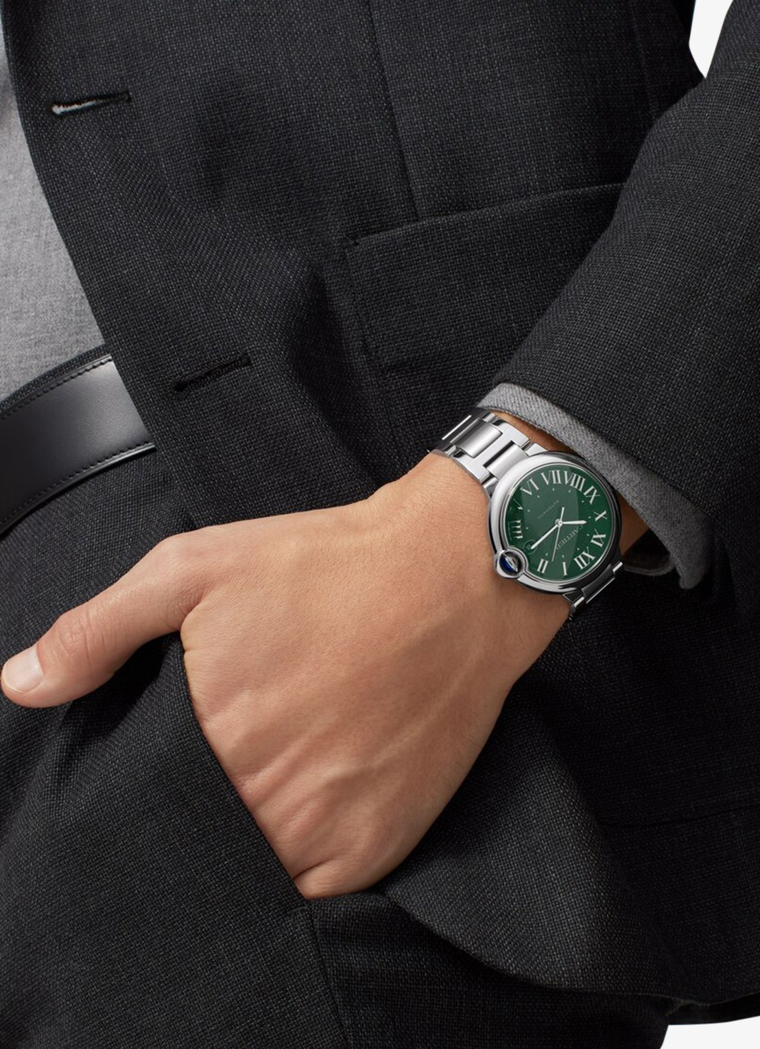 Cartier Ballon Bleu de Cartier horloge CRWSBB0071 - voorkant 7 zilver