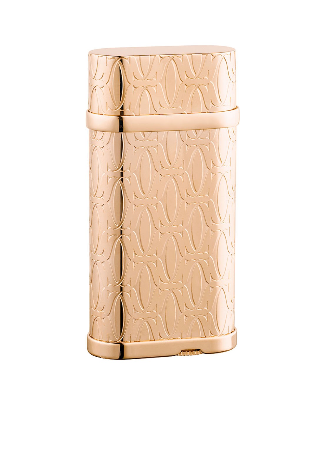 Cartier C de Cartier Decor aansteker met roségouden finish CRCA120135 - voorkant roségoud