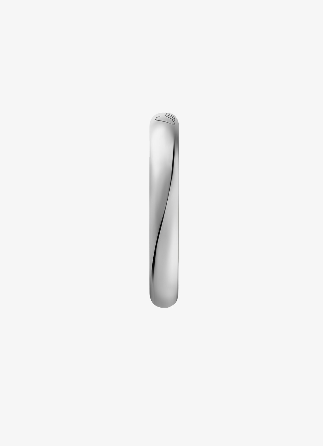 Cartier C de Cartier trouwring van platina CRB42324 - detail 6 witgoud