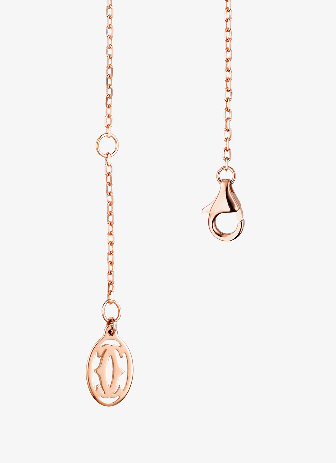 Cartier Cartier d'Amour armband, medium model van 18 karaat roségoud met 0.13 ct diamant CRB60630 - detail 5 roségoud