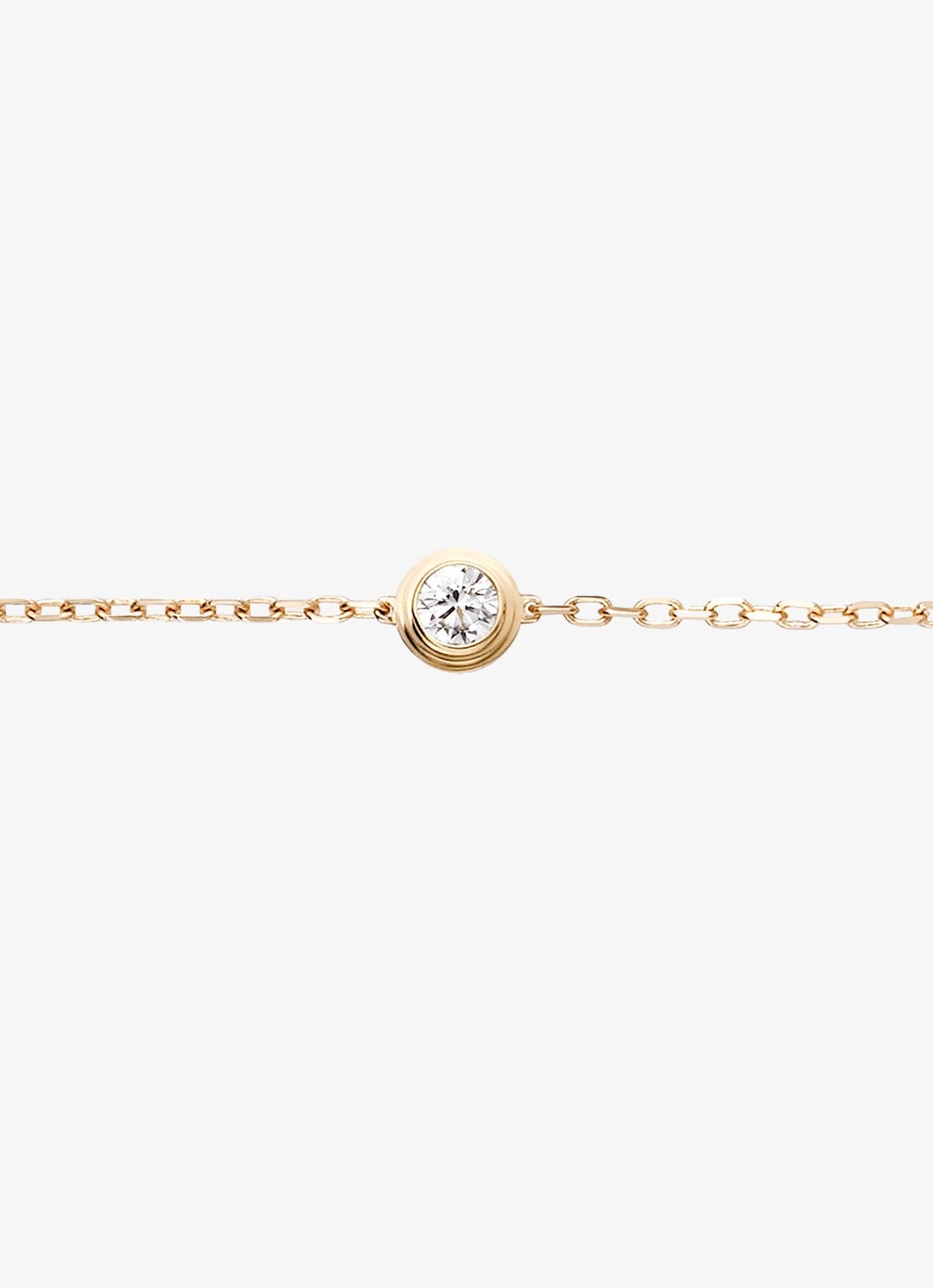 Cartier Cartier d'Amour armband, middel model van 18 karaat geelgoud met 0.13 ct met diamant CRB6062917 - detail 4 geelgoud