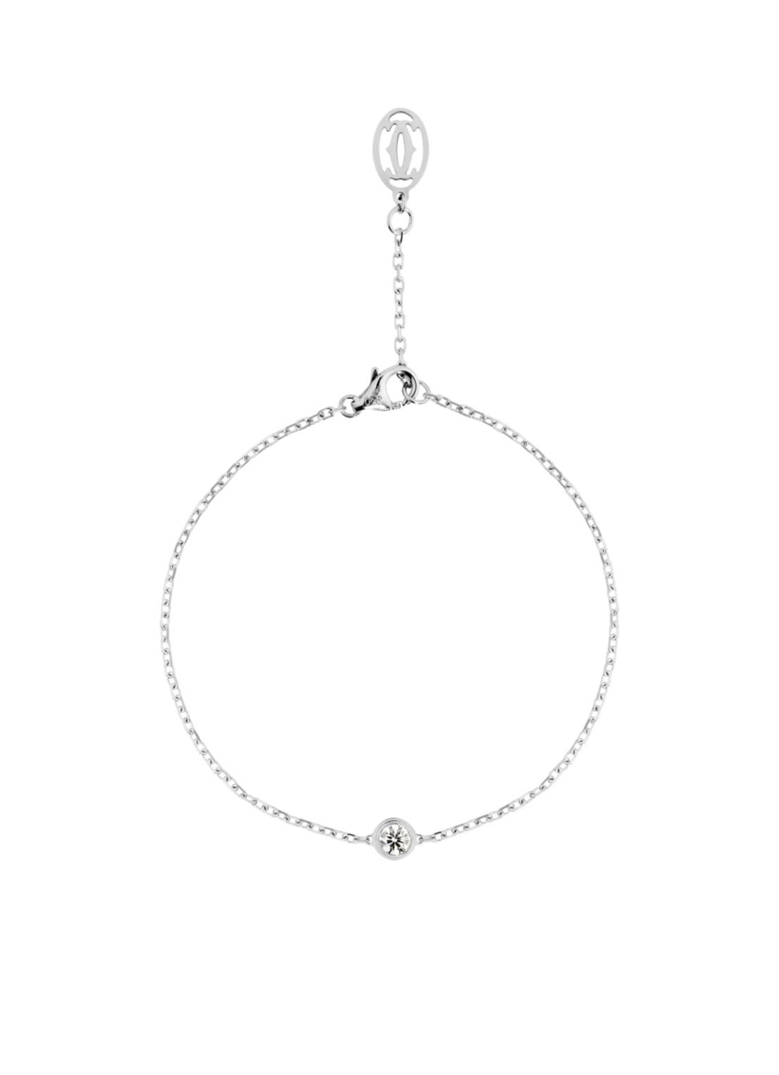 Cartier Cartier d’Amour armband van 18k witgoud met diamant CRB6037200 - voorkant 2 witgoud