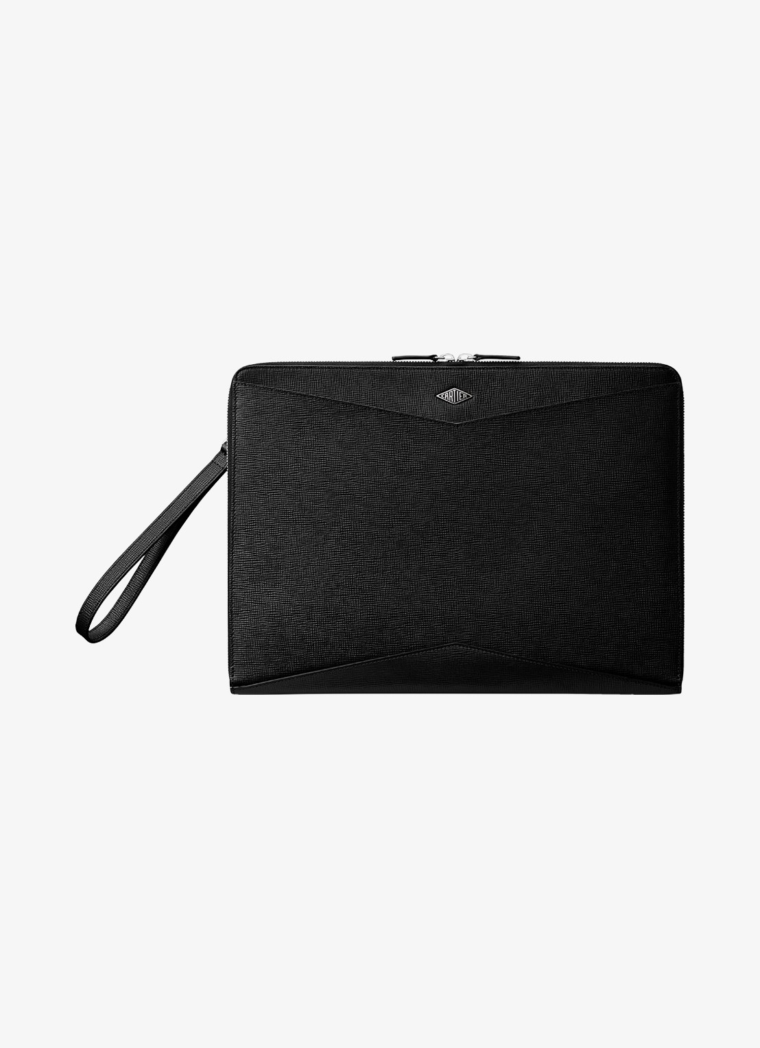 Cartier Cartier Losange clutch van kalfsleer CRL1002636 - voorkant 6 zwart