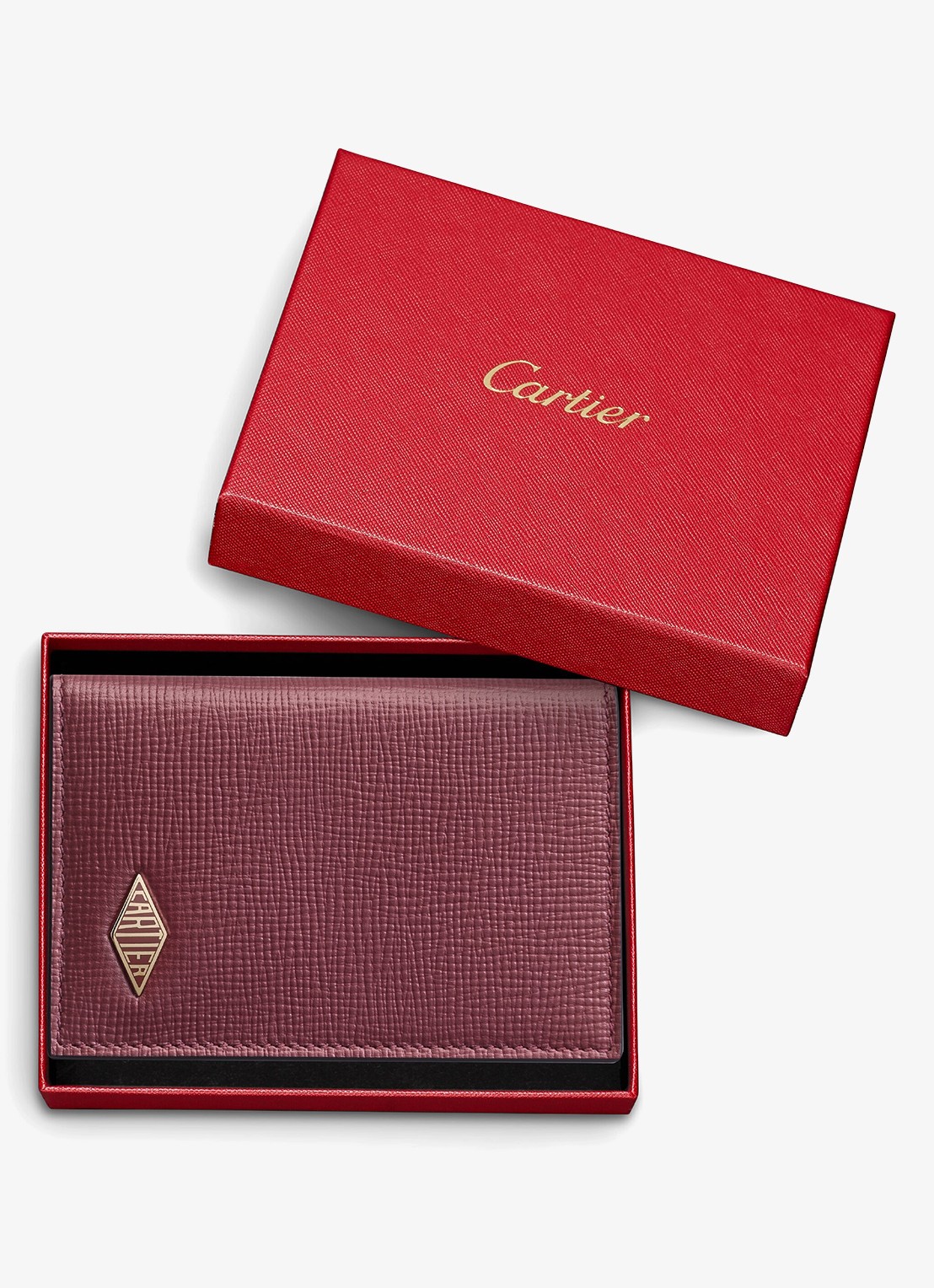 Cartier Cartier Losange pasjeshouder van kalfsleer CRL3002486 - detail 5 bordeauxrood