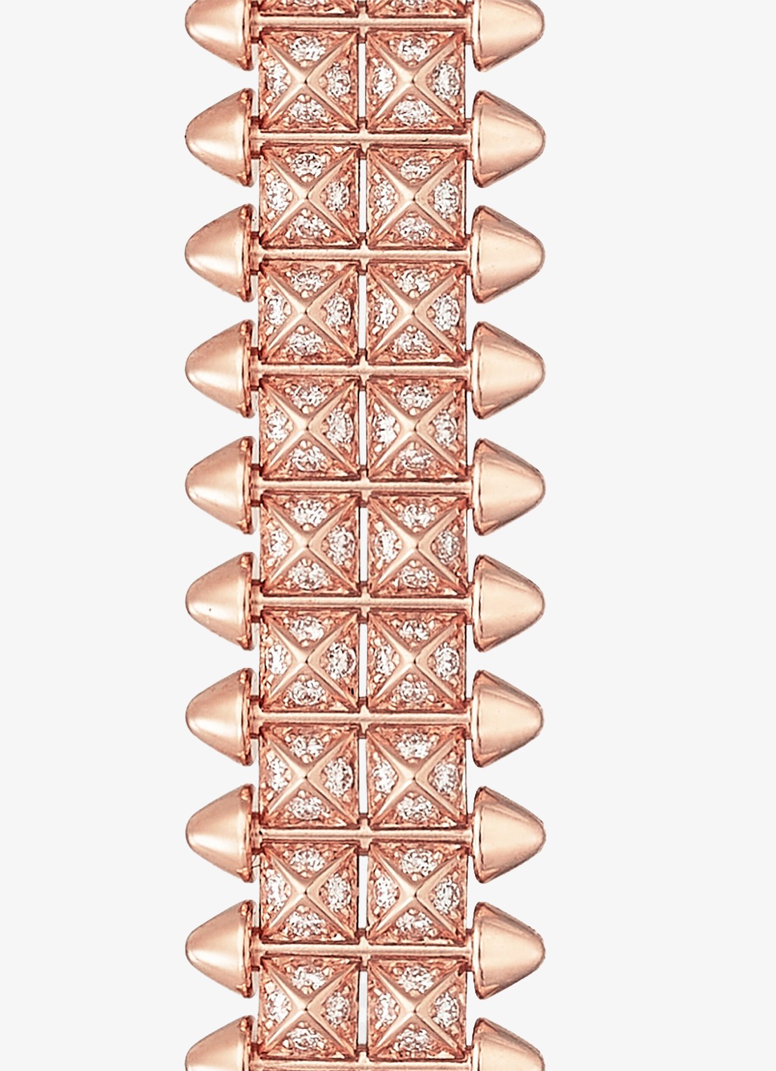 Cartier Clash de Cartier armband, flexible van 18 karaat roségoud met 1.81 ct diamant CRN6723617 - detail 4 roségoud