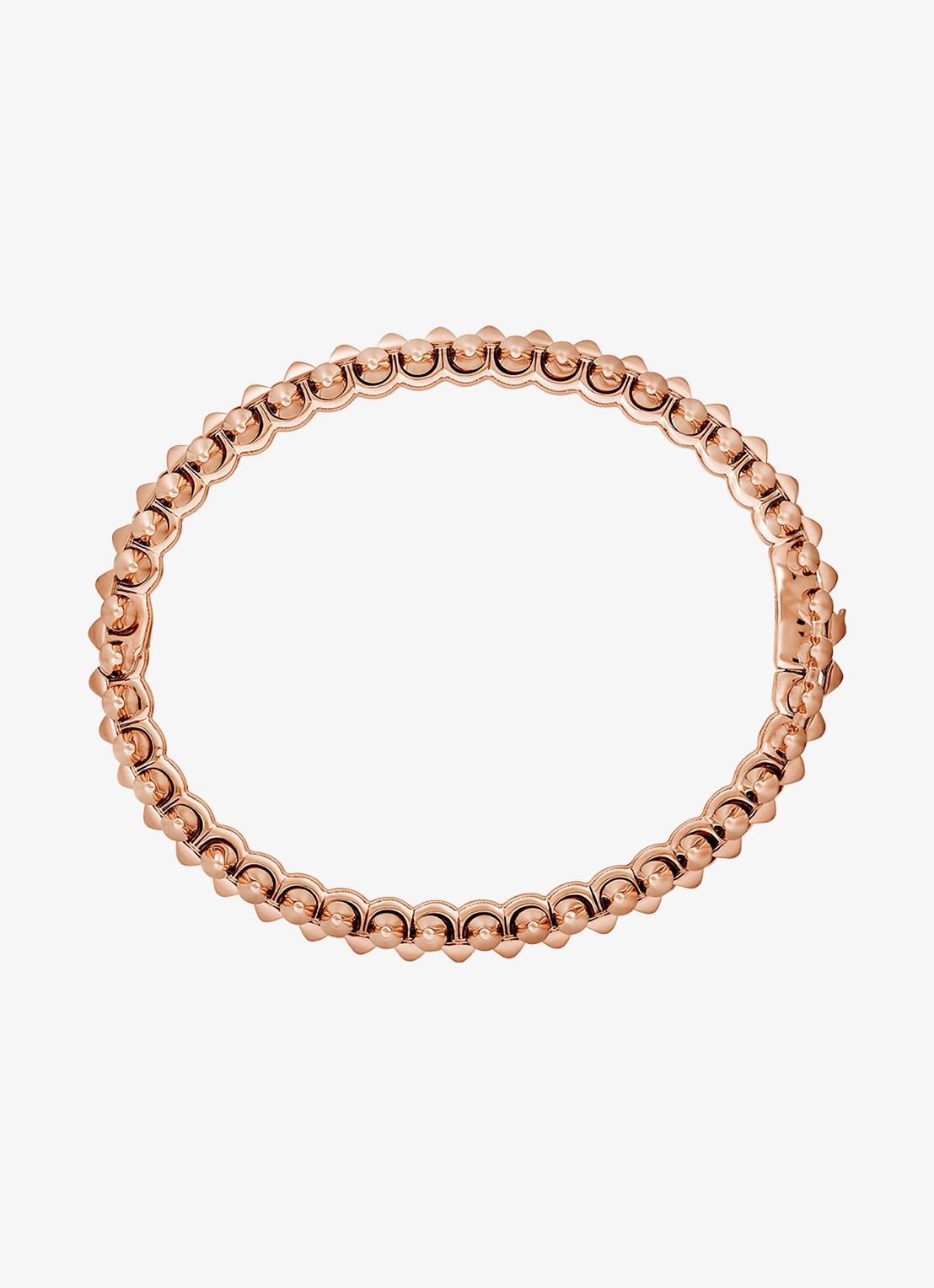 Cartier Clash de Cartier armband medium van 18 karaat roségoud CRB6065217 - achterkant 3 roségoud
