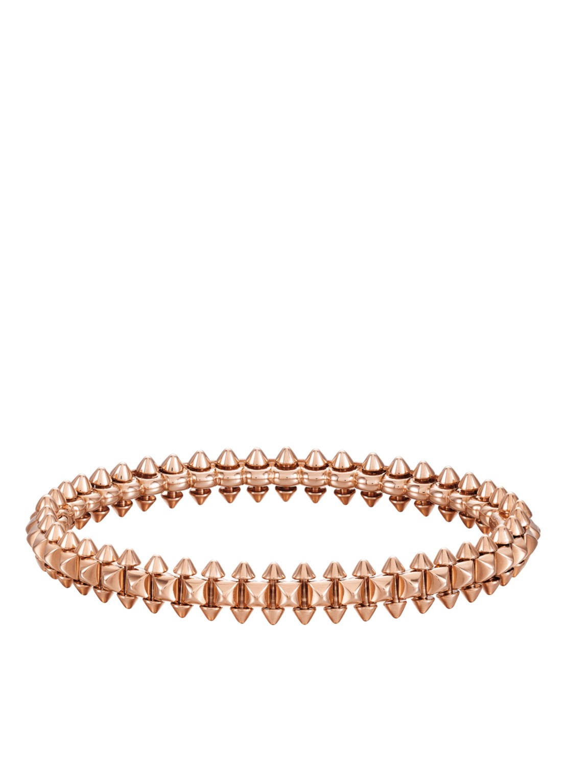 Cartier Clash de Cartier armband, middel model CRB6065217 - voorkant 3 roségoud