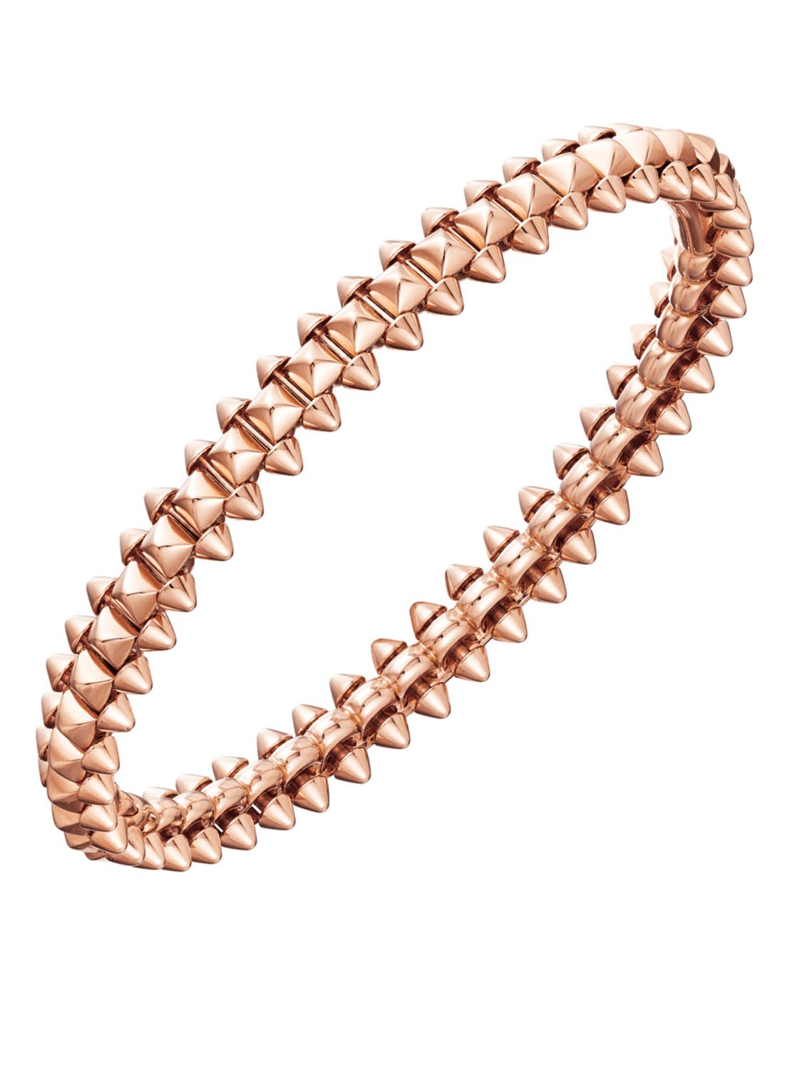 Cartier Clash de Cartier armband, middel model CRB6065217 - voorkant 4 roségoud