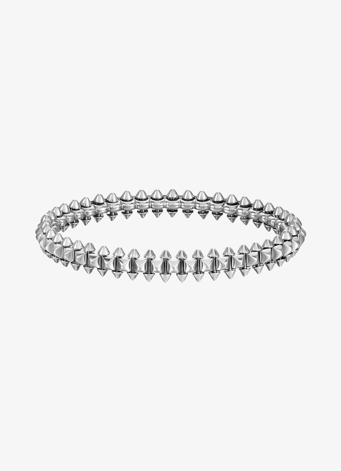 Cartier Clash de Cartier armband van 18 karaat witgoud CRB60657 - voorkant 6 witgoud