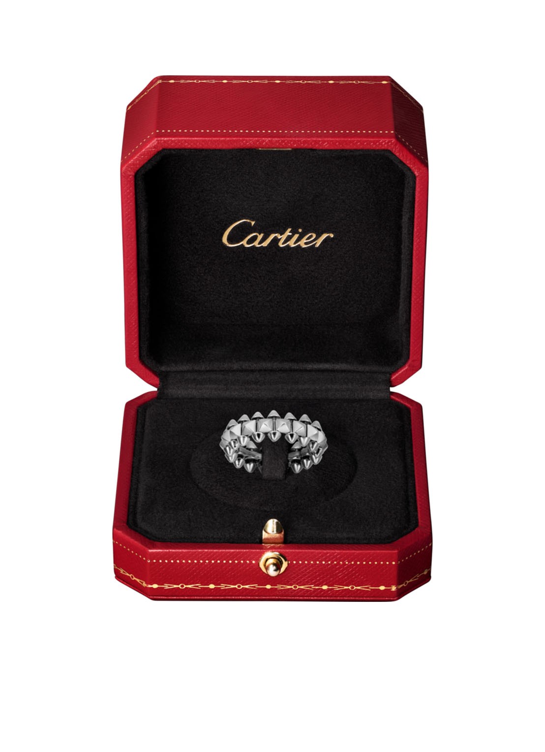 Cartier Clash de Cartier ring medium van gerhodineerd 18k witgoud CRB4233000 - detail 3 witgoud