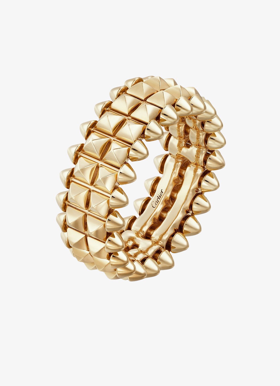 Cartier Clash de Cartier ring van 18 karaat geelgoud CRB42383 - achterkant 6 geelgoud