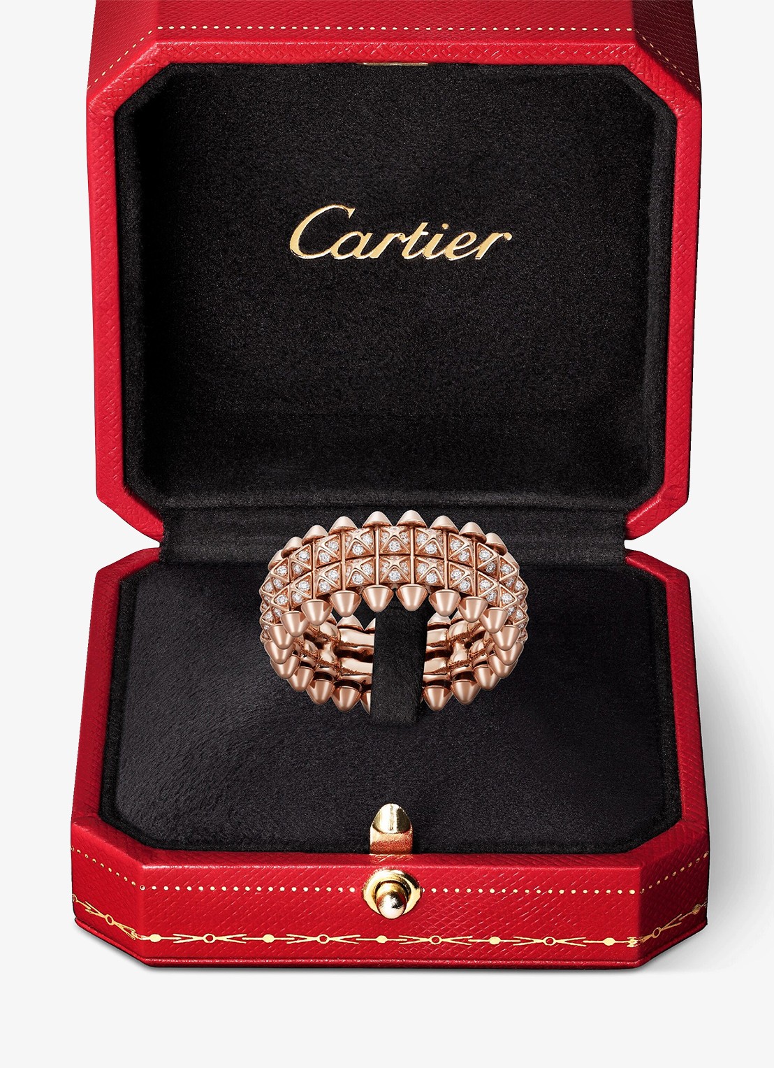 Cartier Clash de Cartier ring van 18 karaat roségoud met diamant CRB42379 - detail 7 roségoud