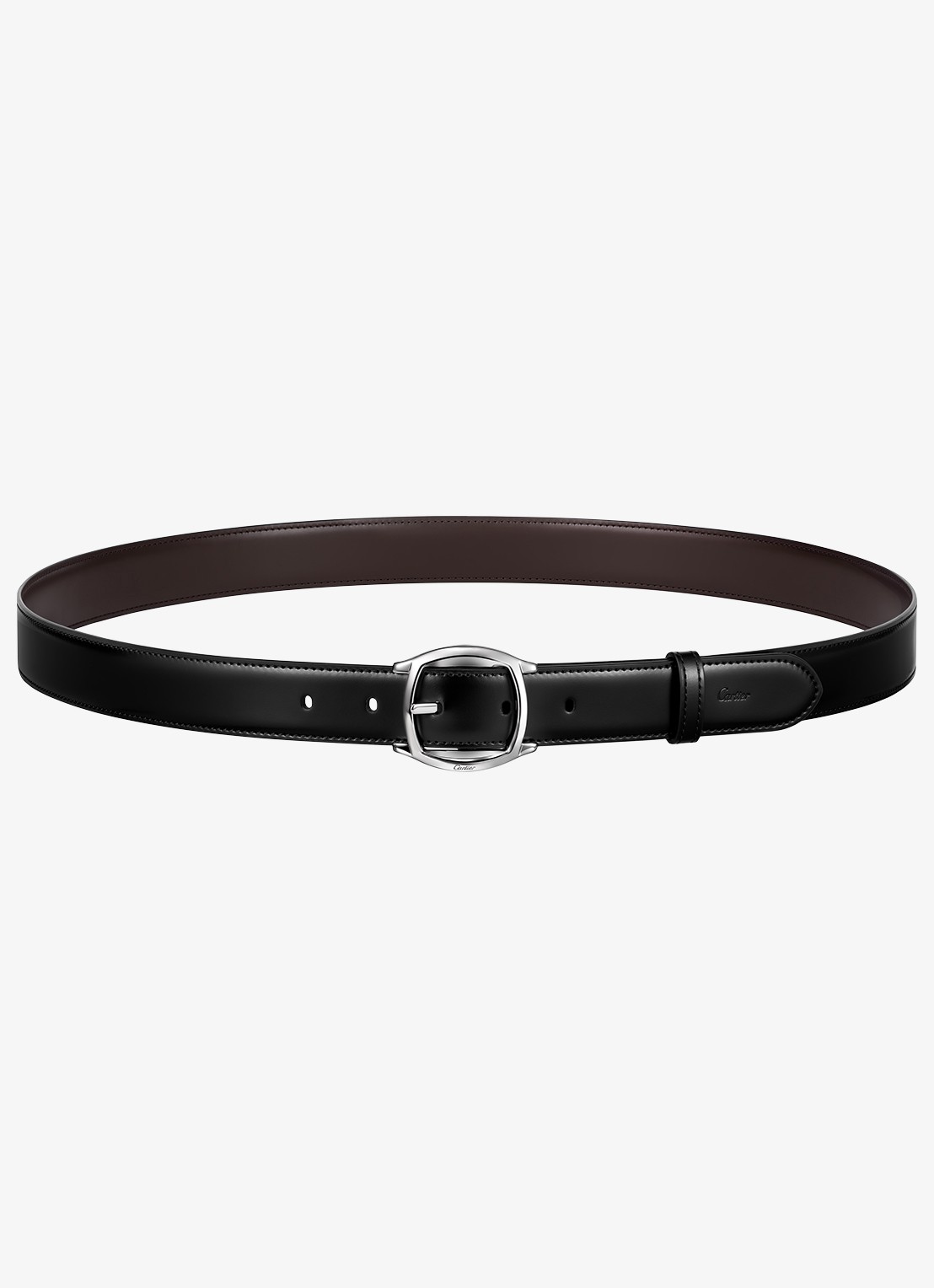 Cartier Drive de Cartier riem van leer CRL5000606 - voorkant 4 donkerbruin