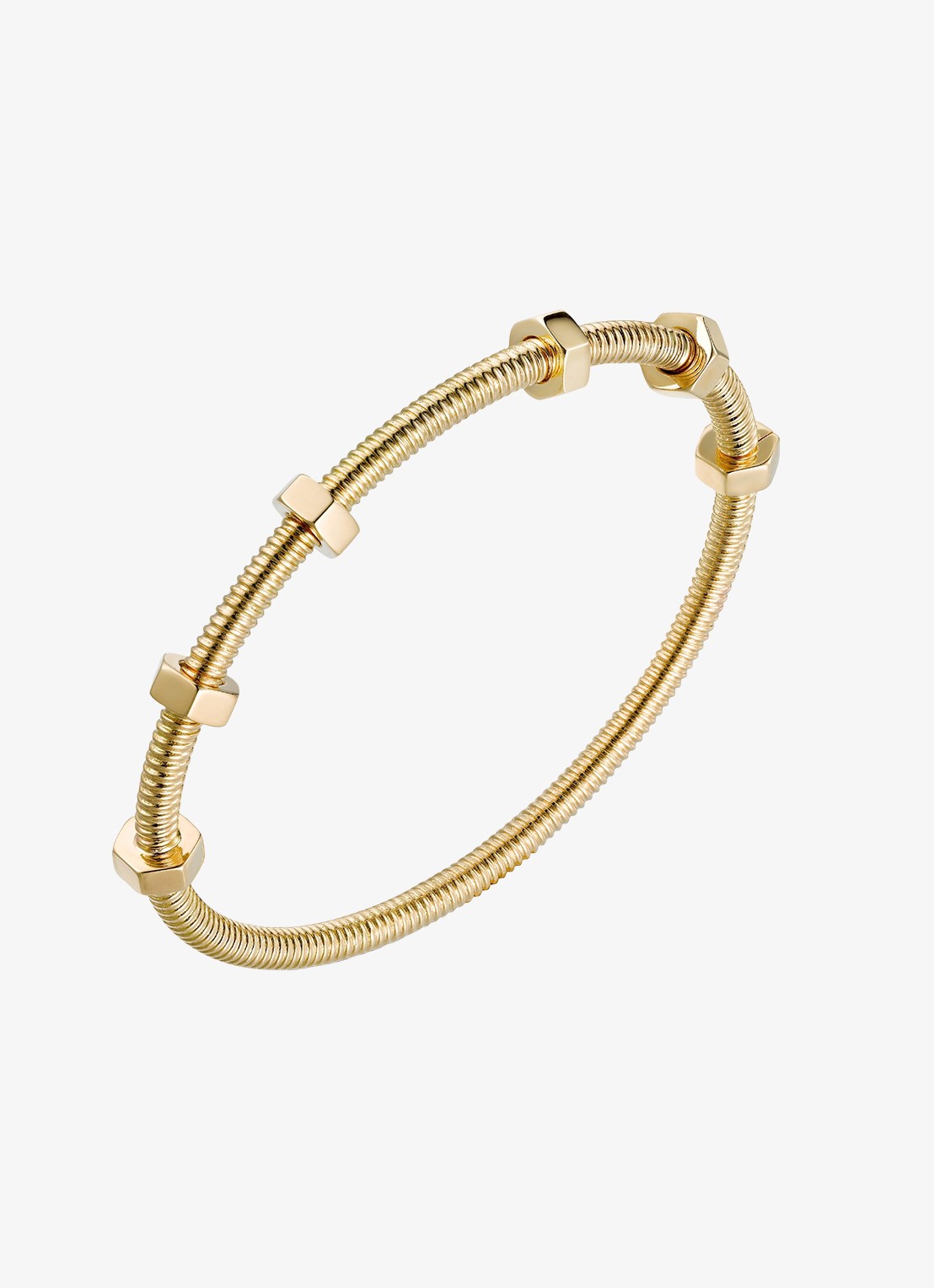 Cartier Écrou de Cartier bangle van 18 karaat geelgoud CRB6063817 - voorkant geelgoud