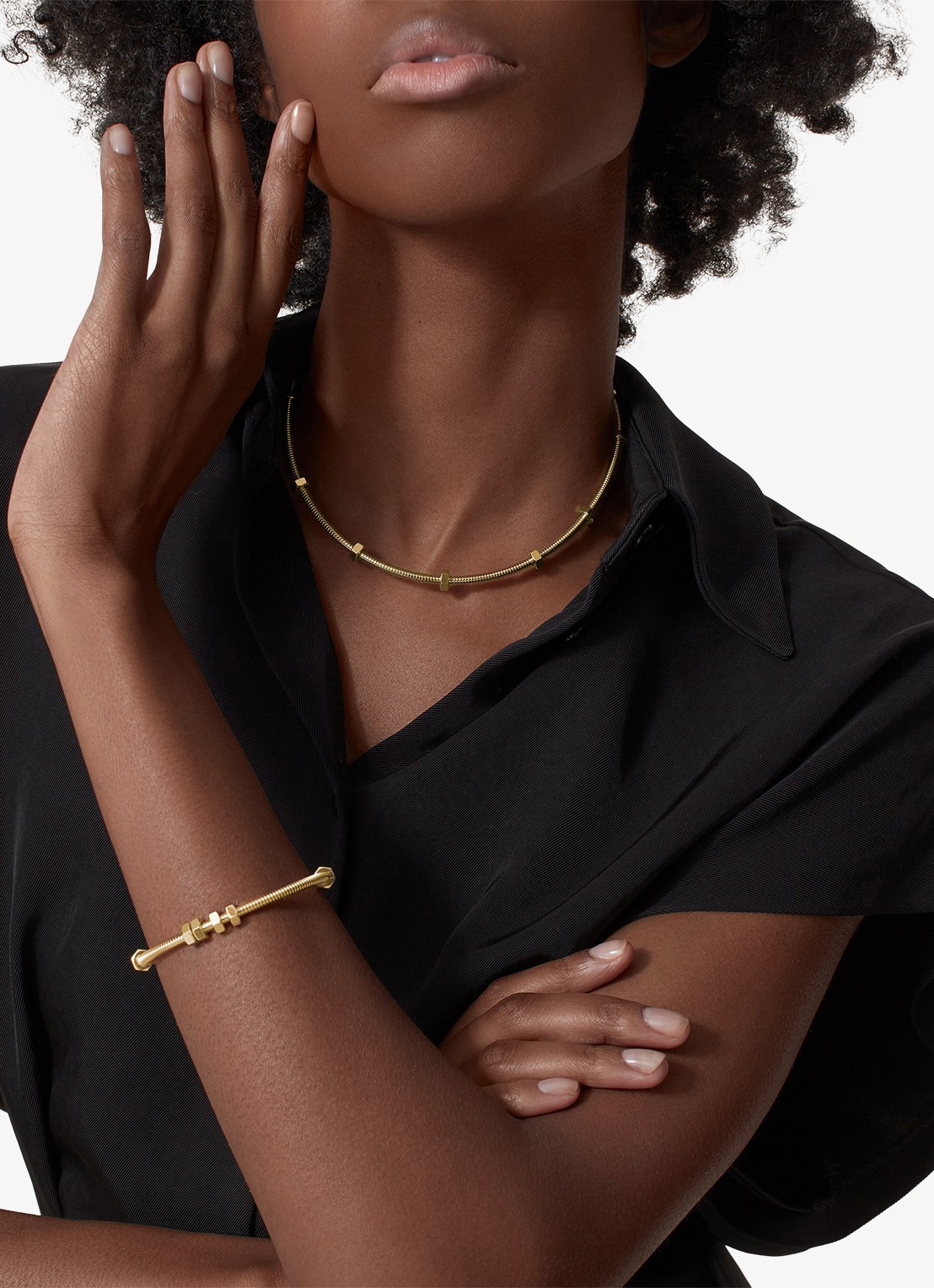 Cartier Écrou de Cartier bangle van 18 karaat geelgoud CRB6063817 - voorkant 2 geelgoud