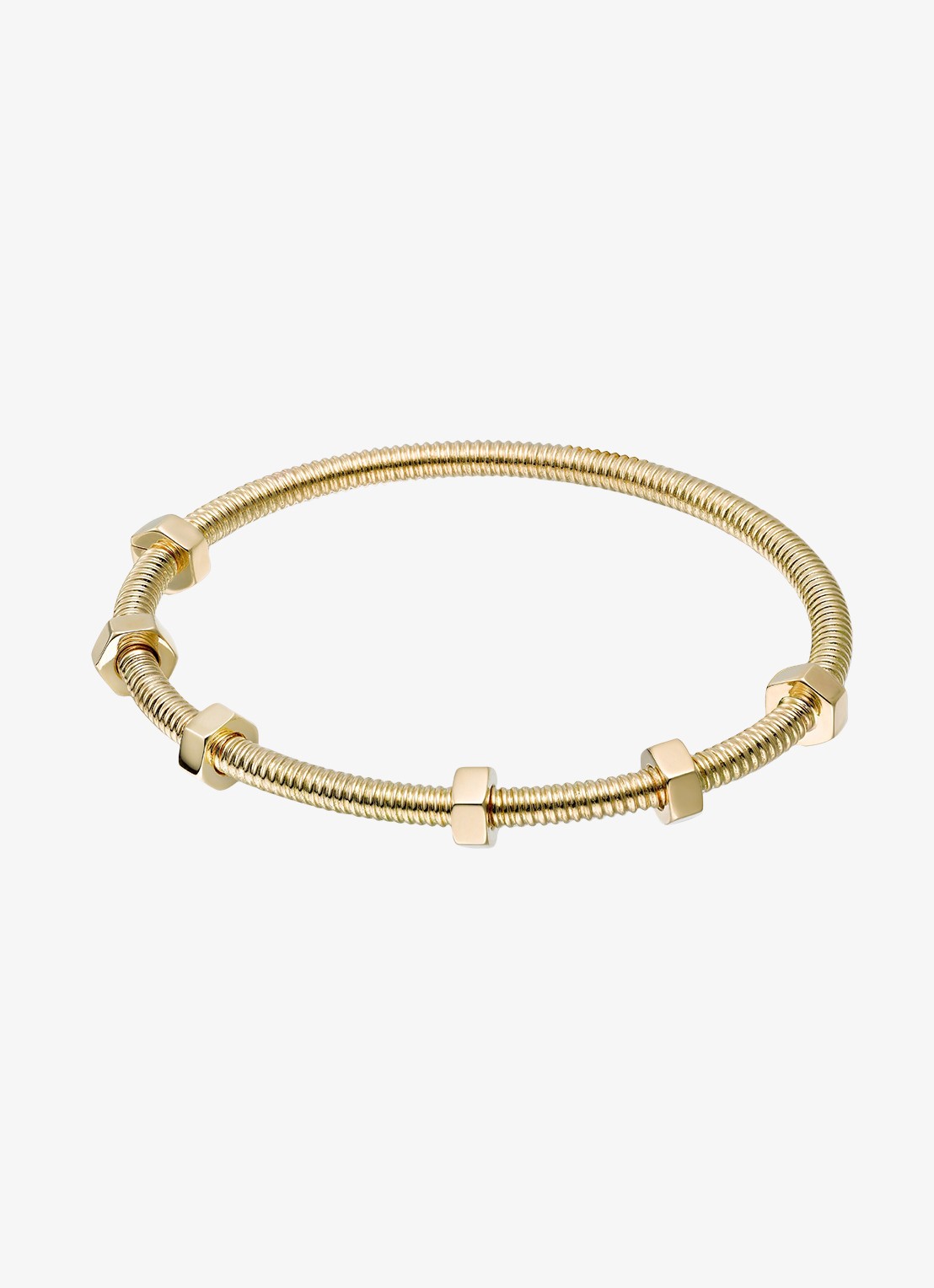 Cartier Écrou de Cartier bangle van 18 karaat geelgoud CRB6063817 - voorkant 3 geelgoud
