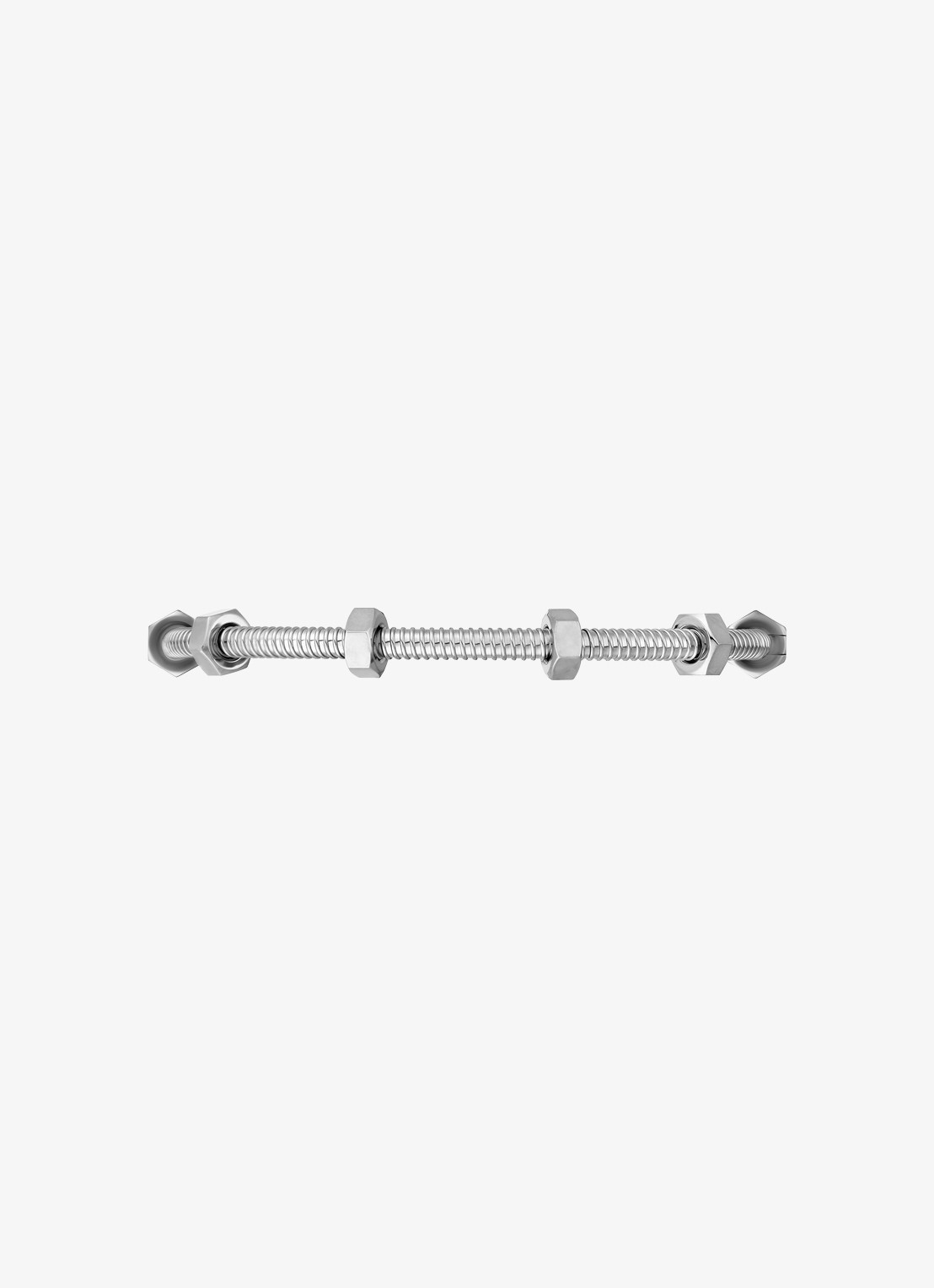 Cartier Écrou de Cartier bangle, van 18 karaat witgoud CRB6049617 - detail witgoud