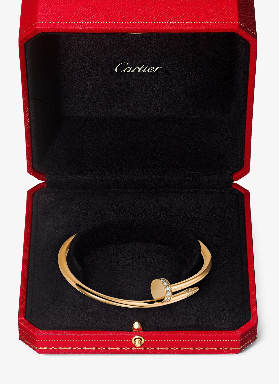 Cartier Juste un Clou armband, klassiek model van 18 karaat geelgoud met 0.58 ct diamant CRB60486 - detail 5 geelgoud