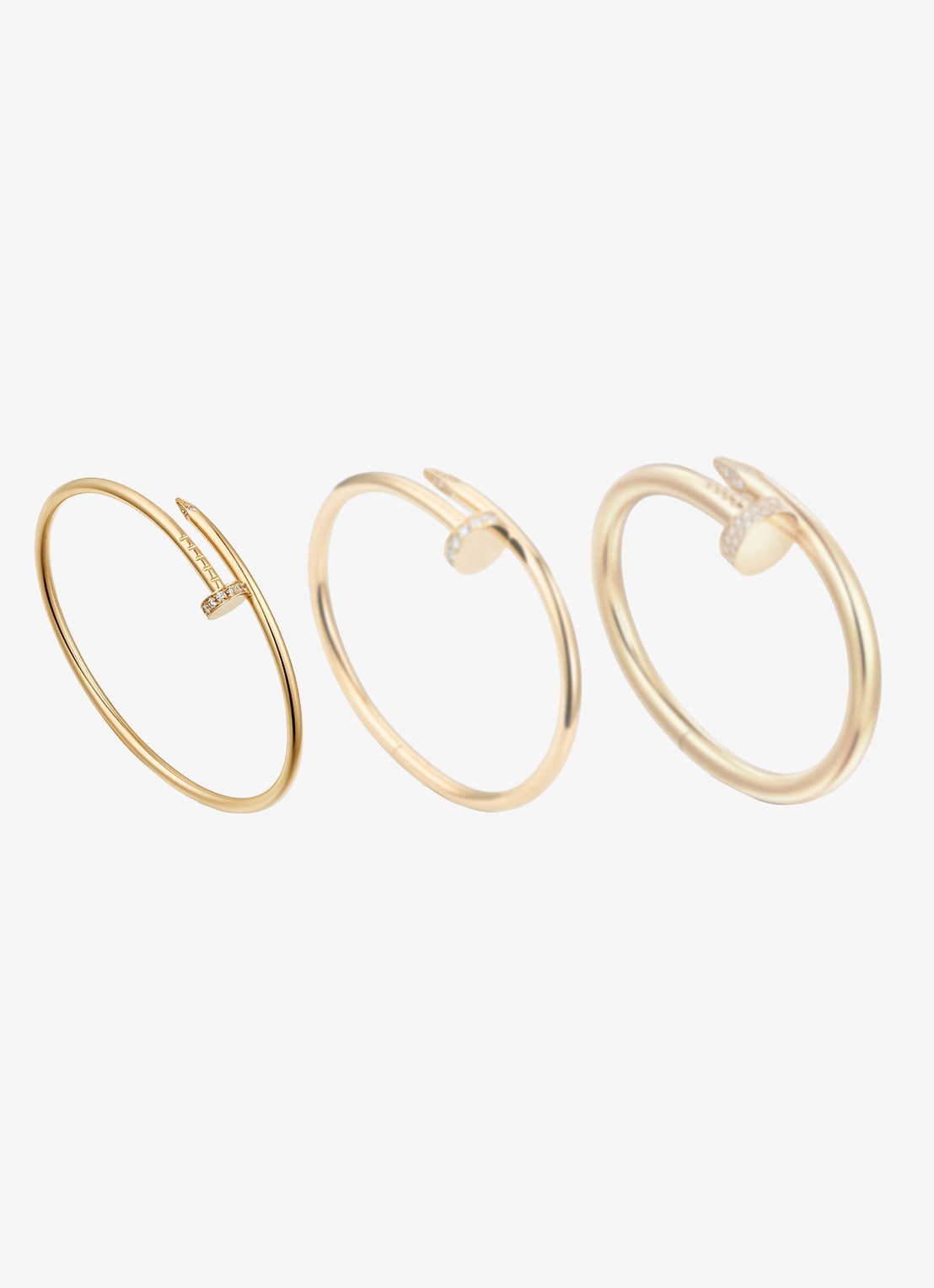 Cartier Juste un Clou armband, klein model van 18 karaat geelgoud met 0.18 ct diamant CRB6066117 - detail 6 geelgoud
