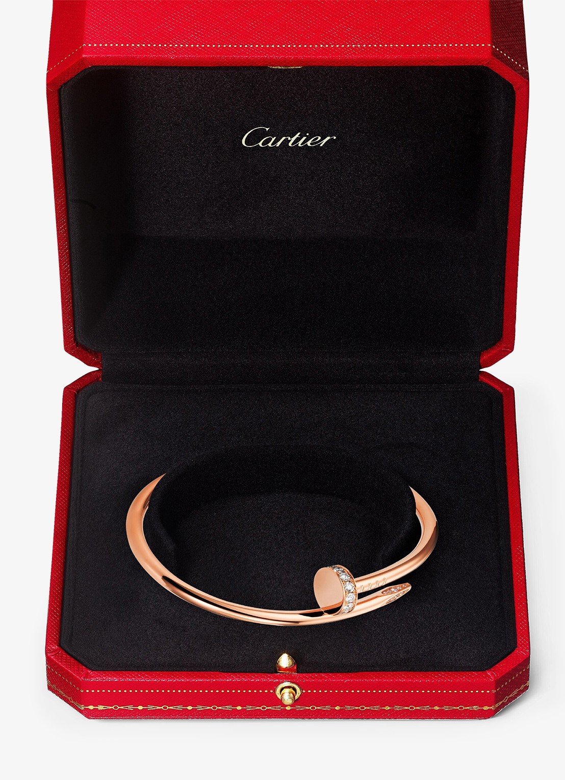 Cartier Juste un Clou armband van 18 karaat roségoud met 0.58 ct diamant CRB60485 - detail 5 roségoud