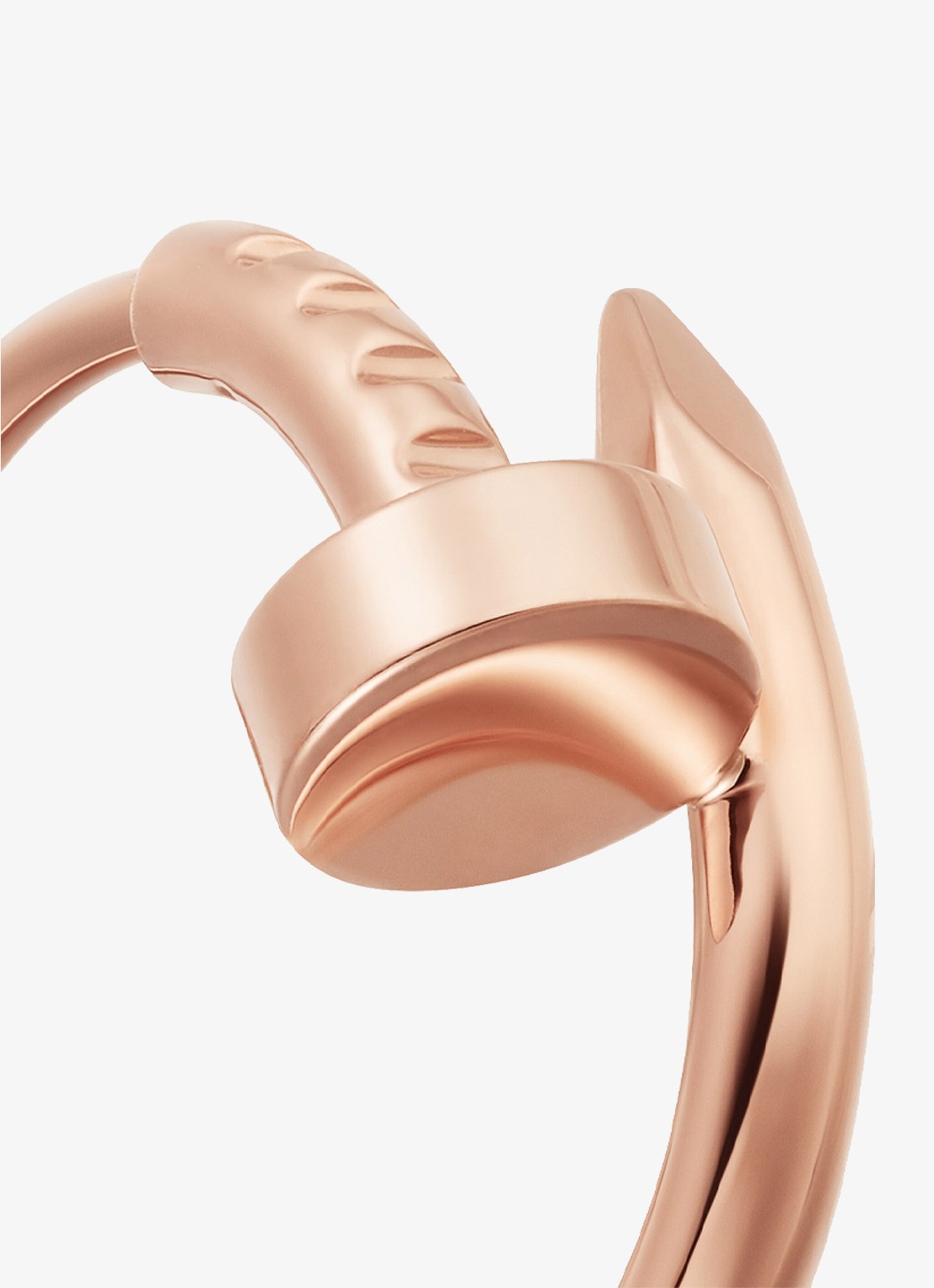 Cartier Juste un Clou enkele oorring, mini model van 18 karaat roségoud CRB8301491 - detail 2 roségoud