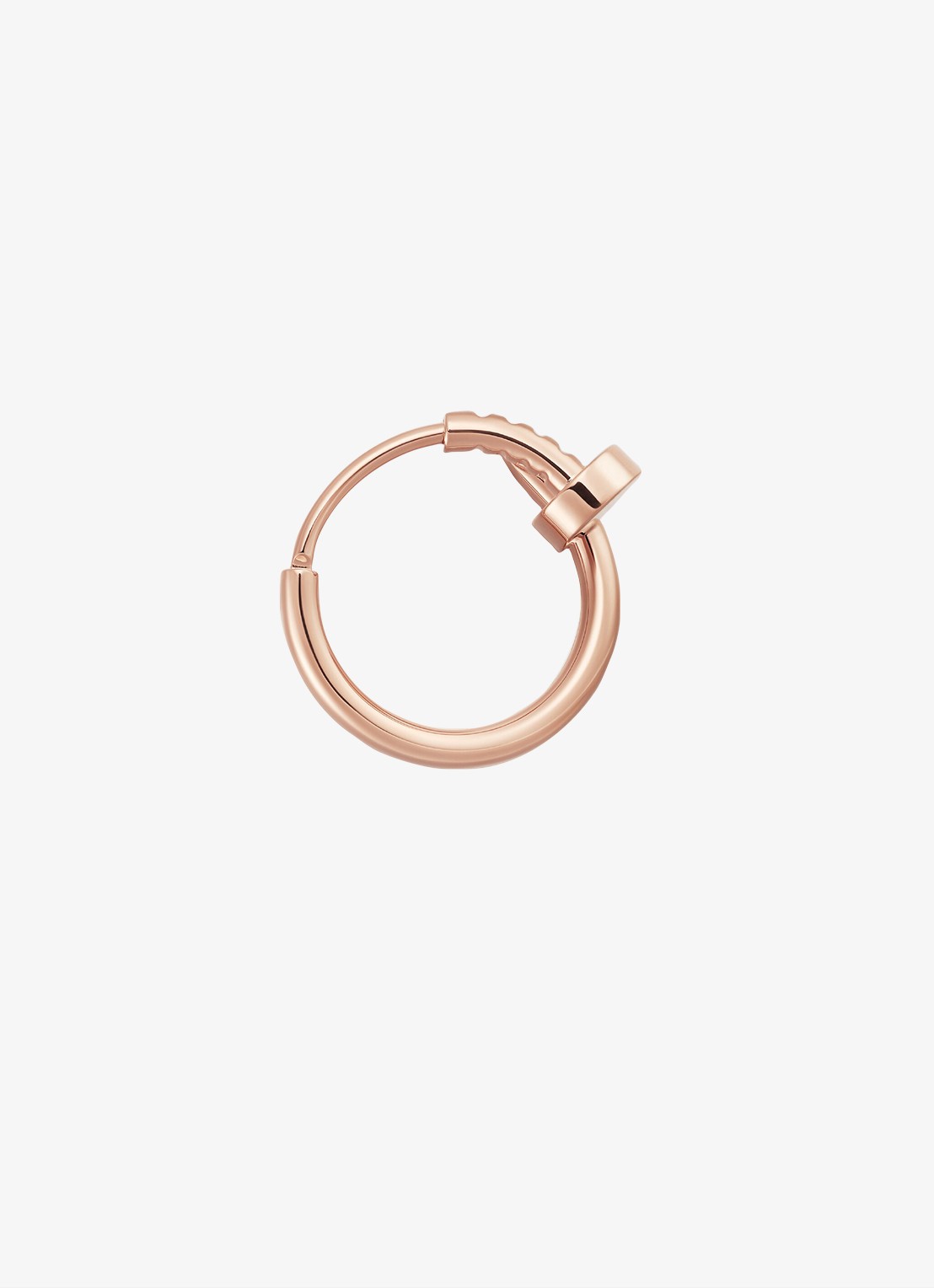 Cartier Juste un Clou enkele oorring, mini model van 18 karaat roségoud CRB8301491 - detail 4 roségoud