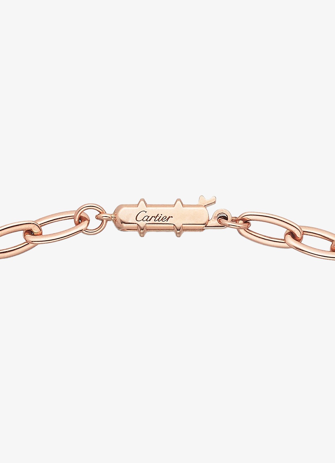Cartier Juste un Clou ketting van 18 karaat roségoud met 0.13 ct diamant CRB7224902 - detail 3 roségoud