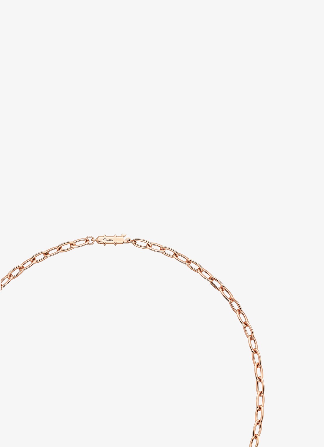 Cartier Juste un Clou ketting van 18 karaat roségoud met 0.13 ct diamant CRB7224902 - detail 4 roségoud