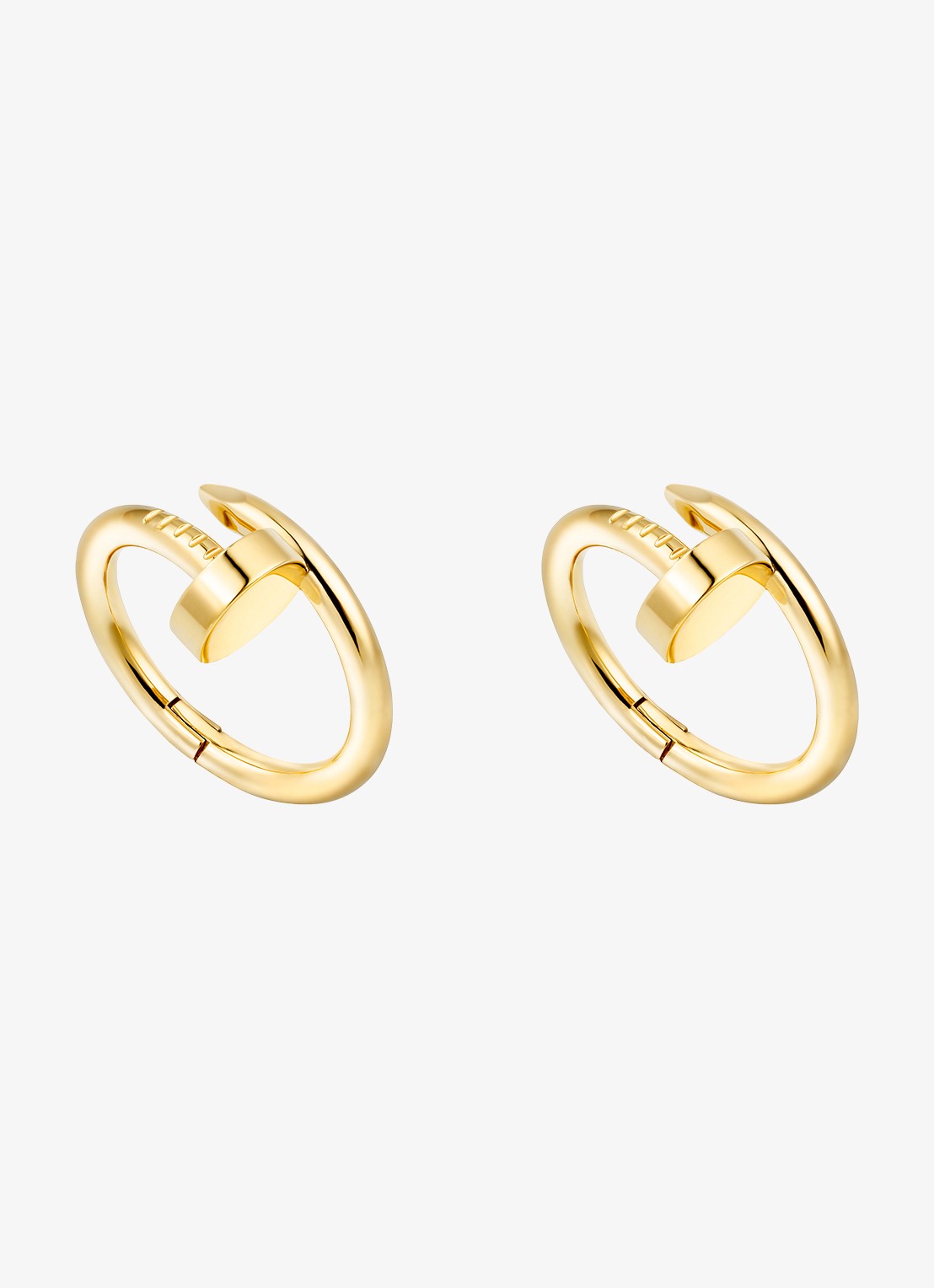 Cartier Juste un Clou manchetknopen van 18 karaat geelgoud CROG000748 - voorkant geelgoud
