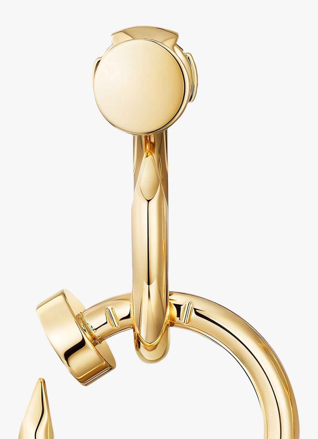 Cartier Juste un Clou oorstekers van 18 karaat geelgoud CRB8301528 - detail 2 geelgoud