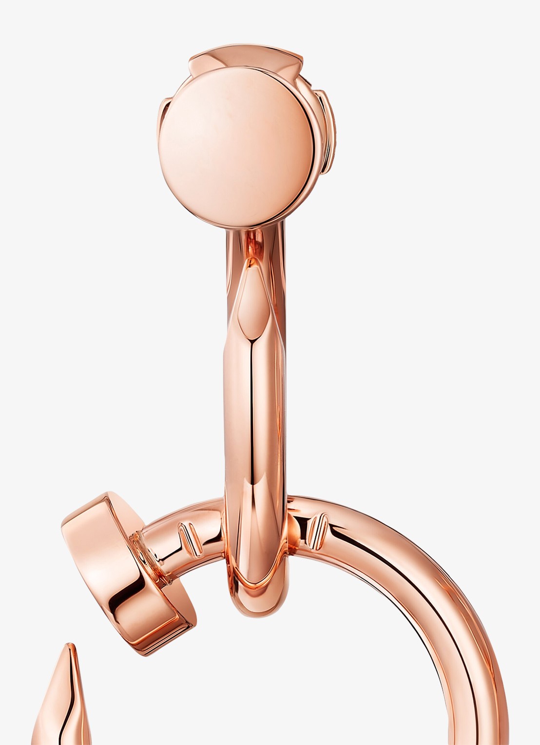 Cartier Juste un Clou oorstekers van 18 karaat roségoud CRB8301527 - detail 2 roségoud