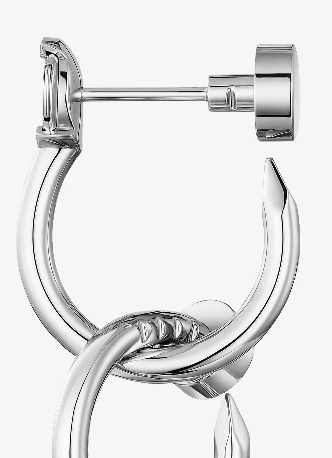 Cartier Juste un Clou oorstekers van 18 karaat witgoud CRB8301529 - detail 5 witgoud